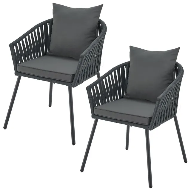 juskys-rope-st-hle-2er-set-mit-polster-gartenst-hle-terrassenst-hle image 1