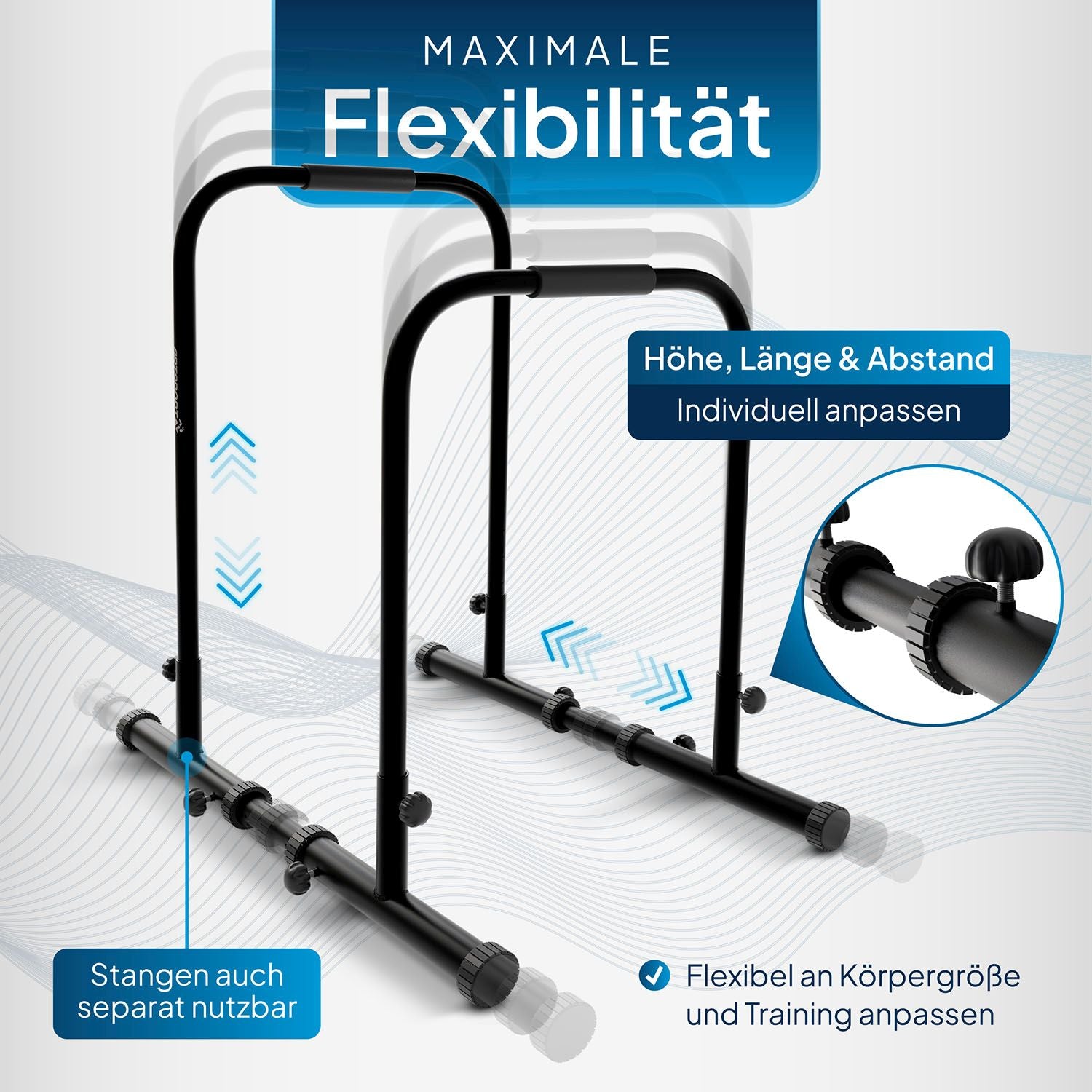 juskys-dip-barren-schwarz-verstellbare-parallel-bars-stahl image 3