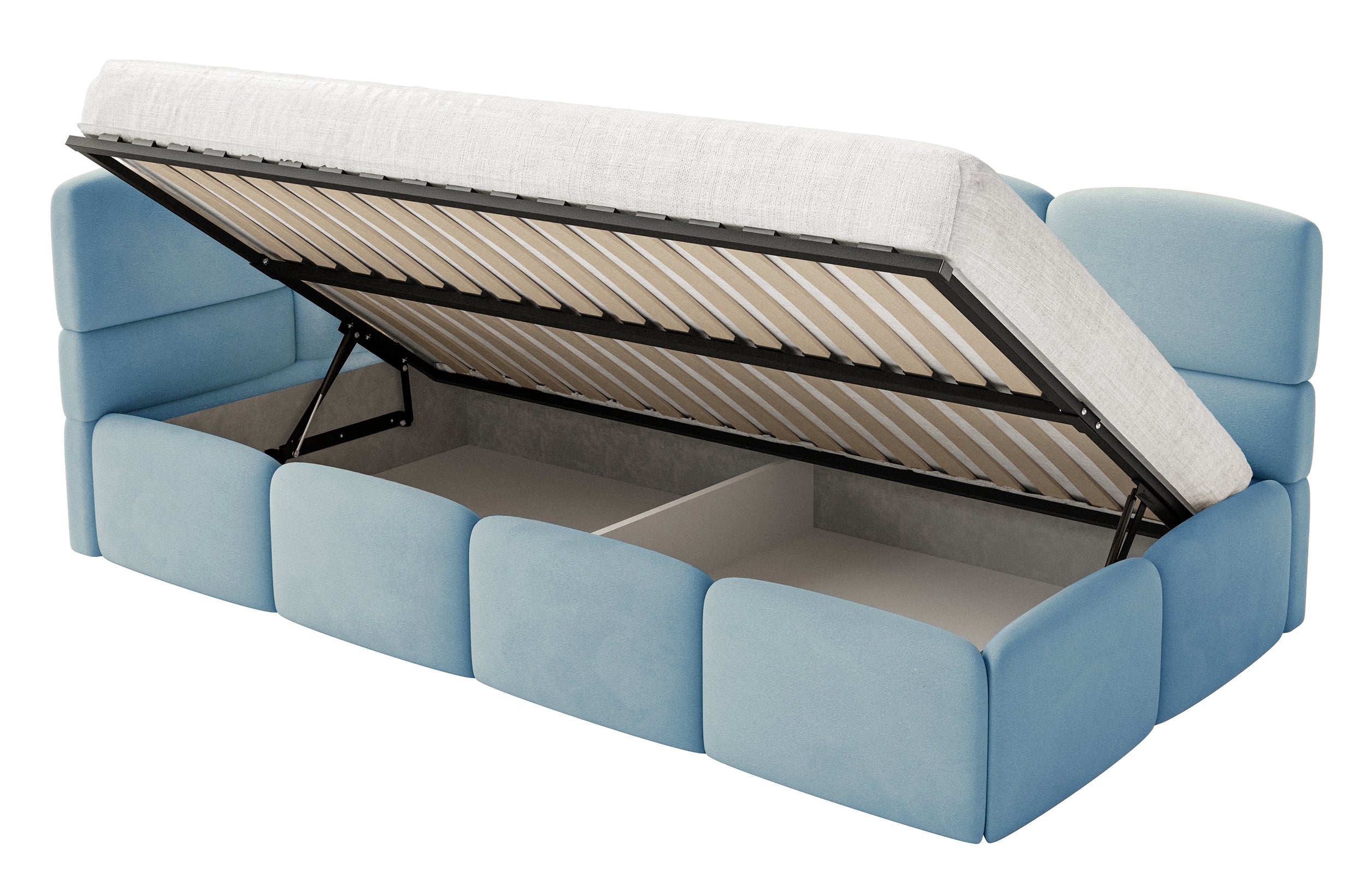 selsey-cloudy-jugendbett-120x200-cm-links-mit-matratze-und-stauraum-hellblauer-v image 3