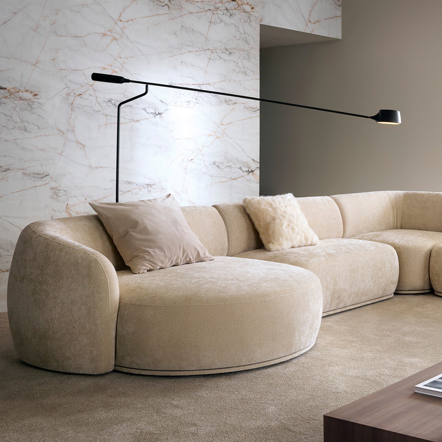 selsey-bommo-modulares-ecksofa-l-form-links-mit-hocker-beige-chenille image 5