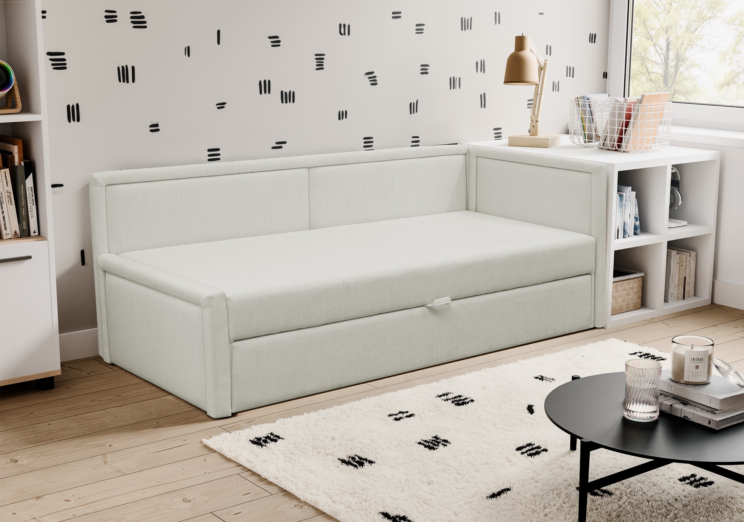selsey-caprili-ausziehbares-doppelbett-in-creme-geflecht-universell image 2