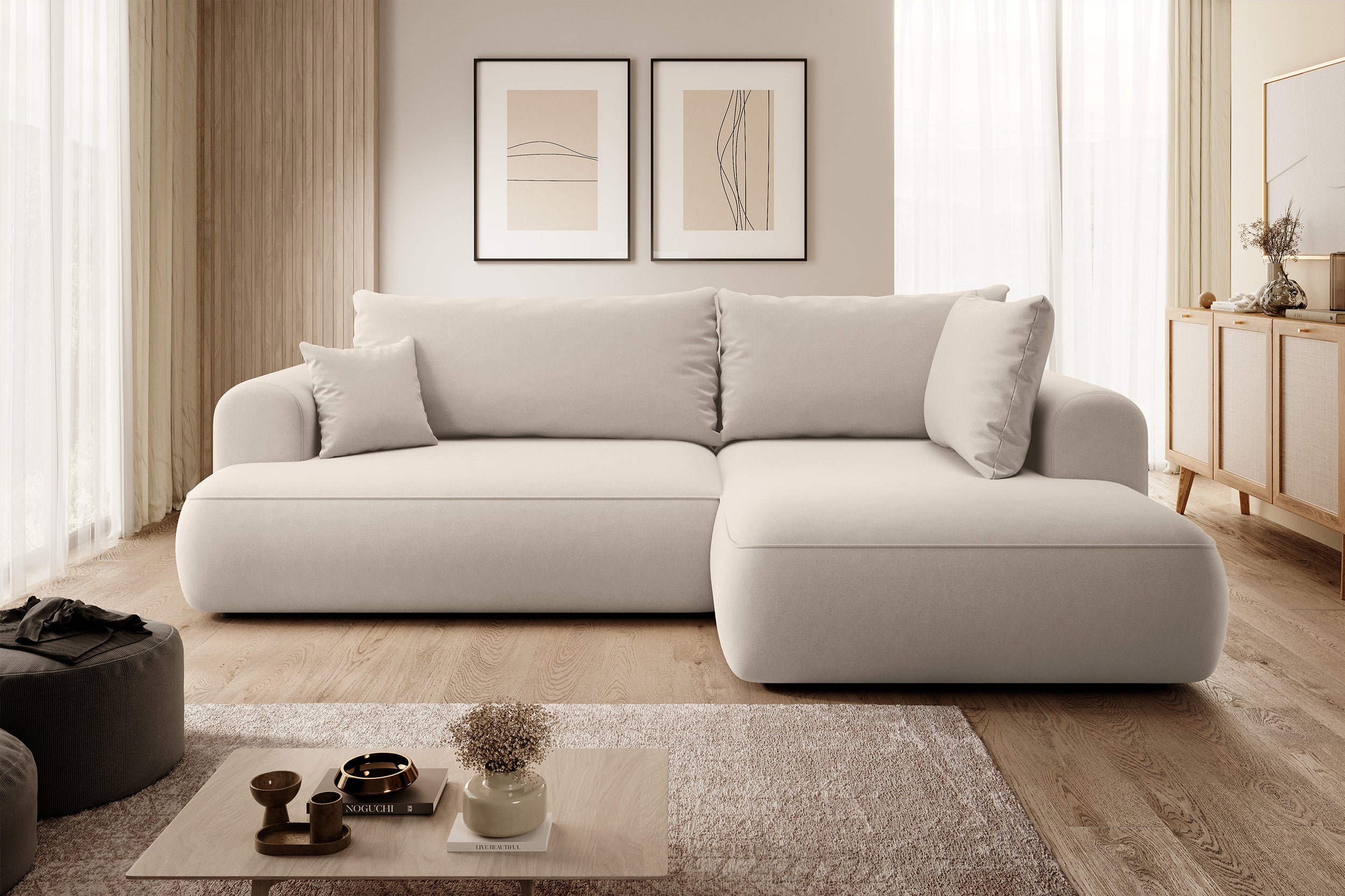 selsey-ovo-ecksofa-l-form-rechts-mit-schlaffunktion-hellbeige-velours image 2