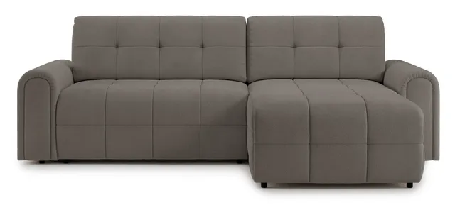 selsey-simolla-ecksofa-mit-schlaffunktion-rechts-grau-braun-chenille image 1