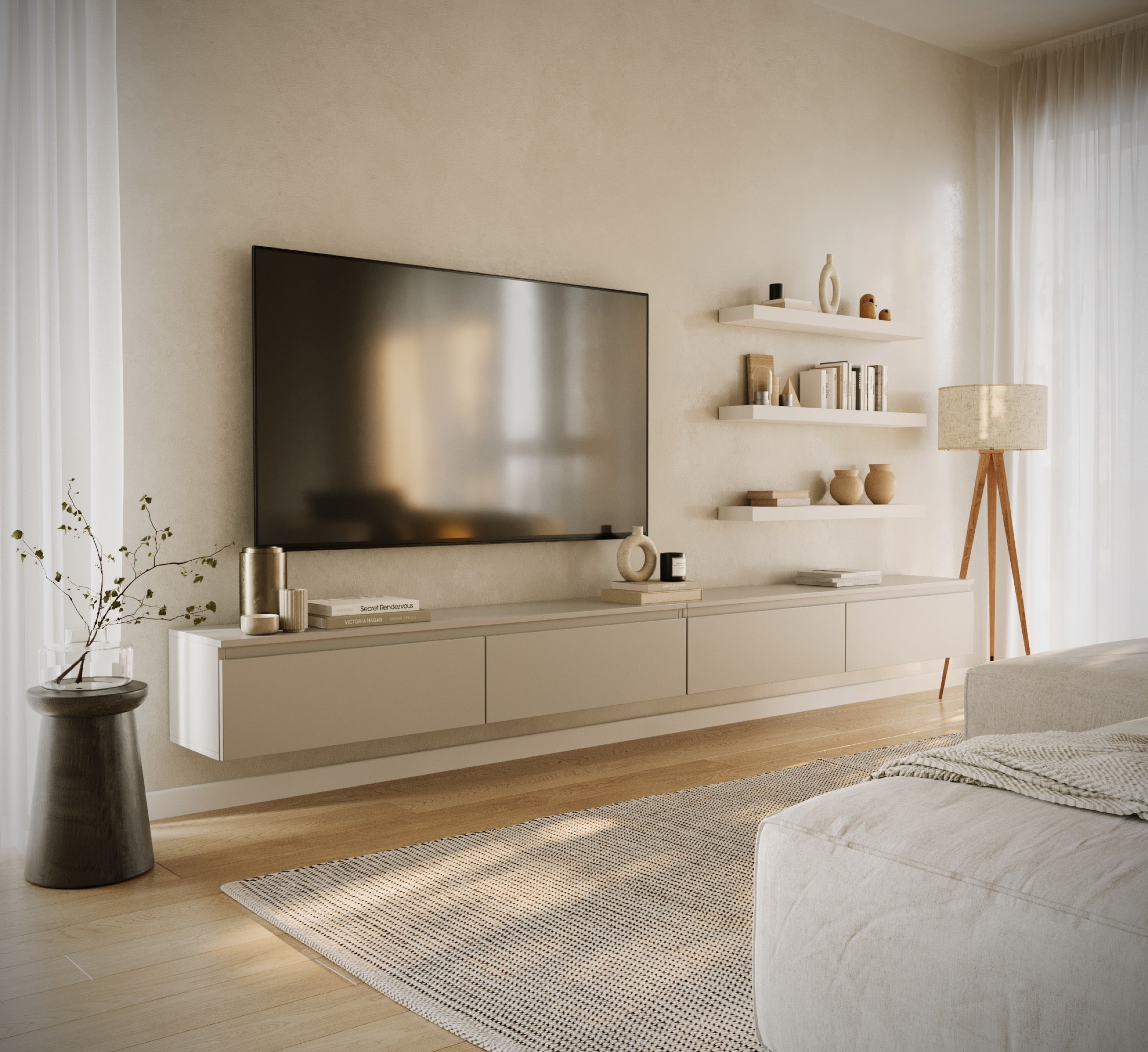 selsey-bemmi-h-ngender-tv-schrank-300-cm-kaschmir image 2