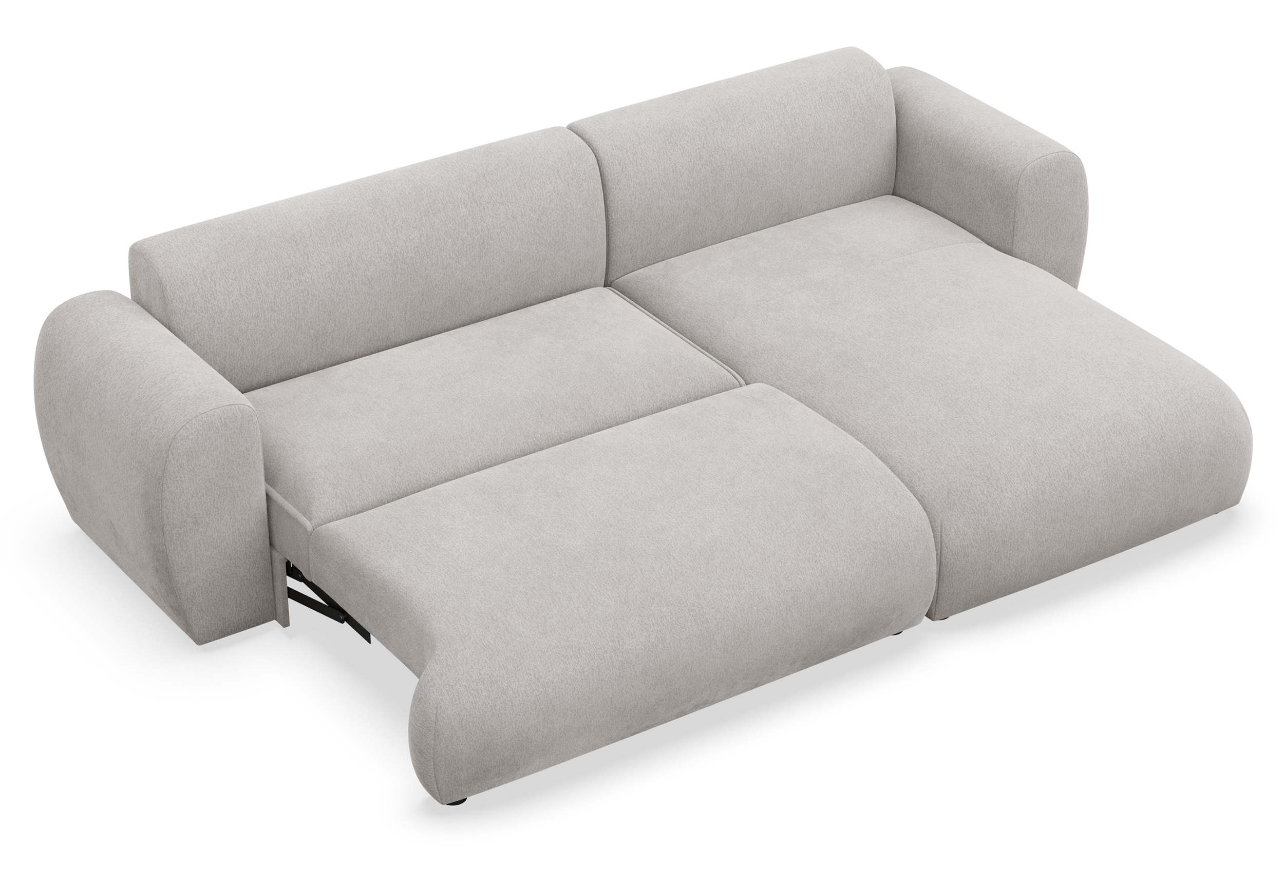 selsey-emia-ecksofa-l-form-rechts-mit-schlaffunktion-hellgrau-chenille image 5