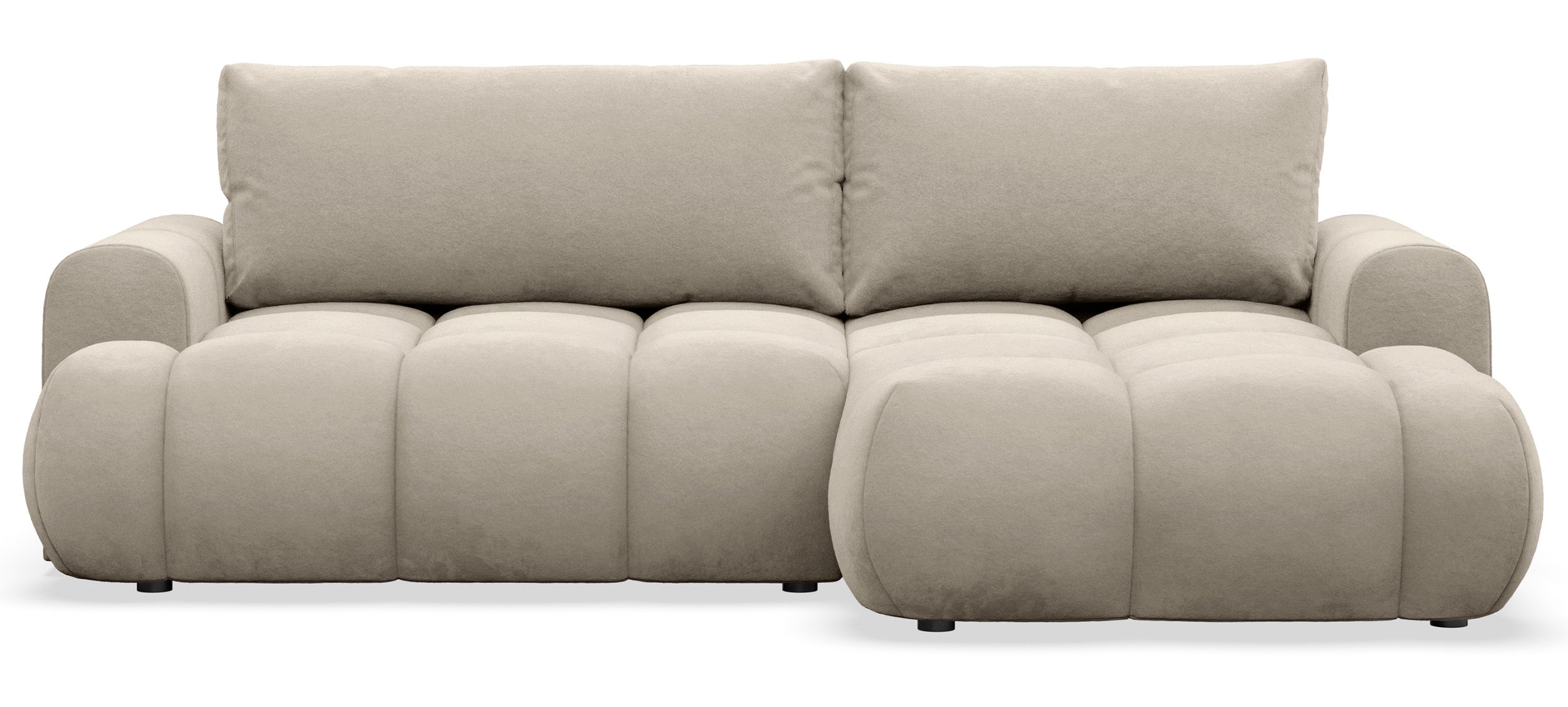 selsey-ombo-mini-ecksofa-mit-schlaffunktion-rechts-l-form-beige-hydrophober-samt image 1