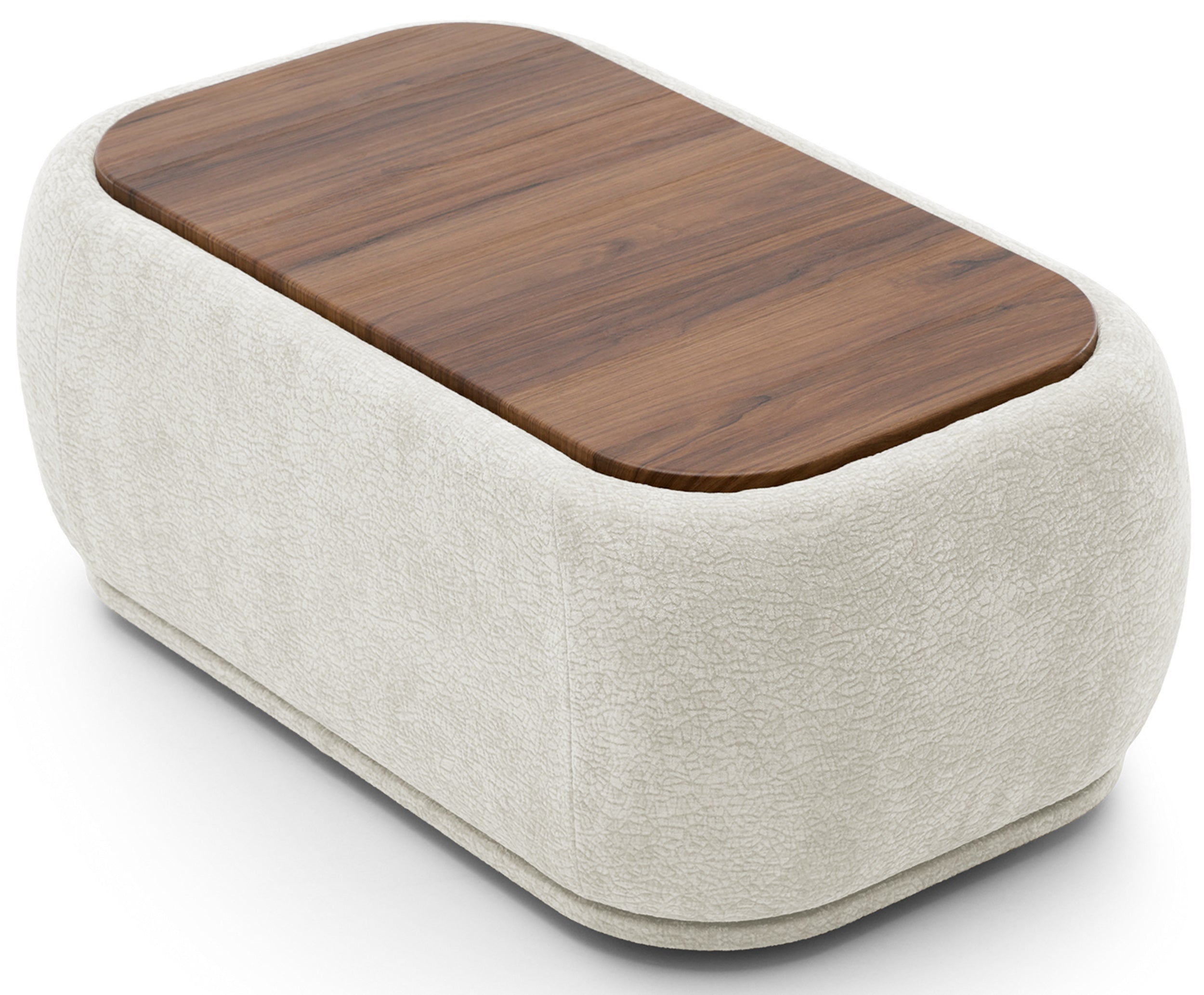 selsey-bommo-modulares-rechteckiges-pouf-mit-platte-creme-chenille image 1
