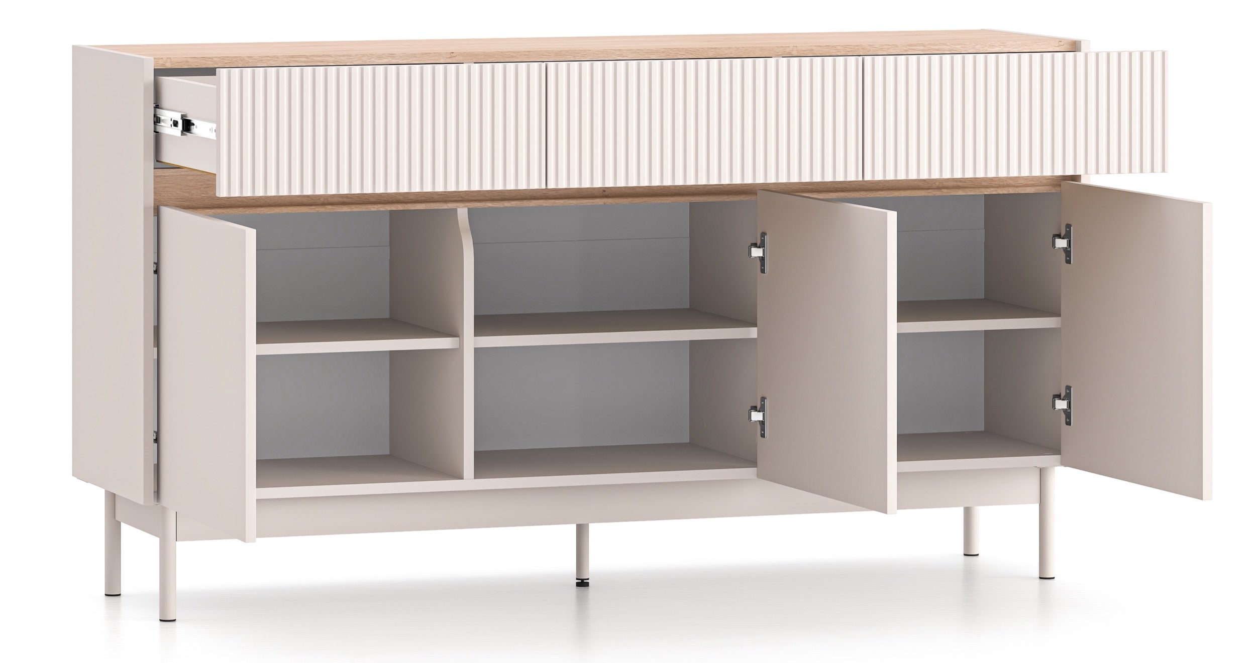 selsey-dunea-dreht-r-kommode-mit-3-schubladen-154-cm-kaschmir-eiche image 3