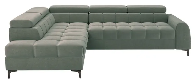 selsey-arellio-ecksofa-mit-schlaffunktion-l-links-salbeigr-n-chenille-mit-staura image 1