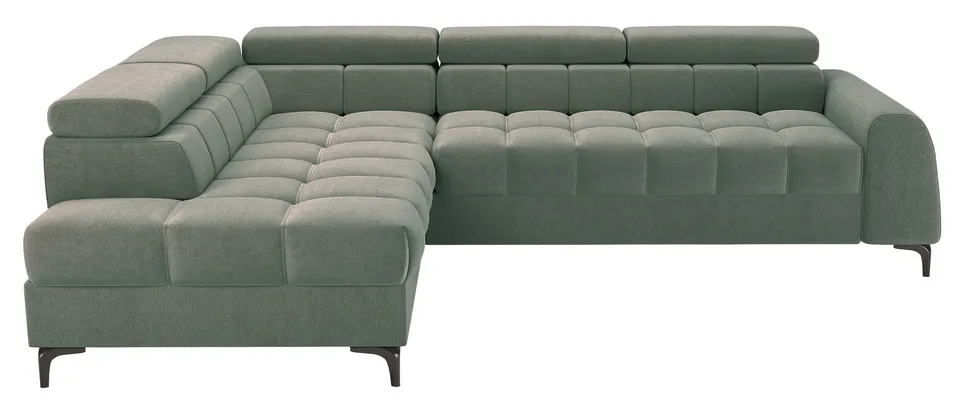 selsey-arellio-ecksofa-mit-schlaffunktion-l-links-salbeigr-n-chenille-mit-staura image 1