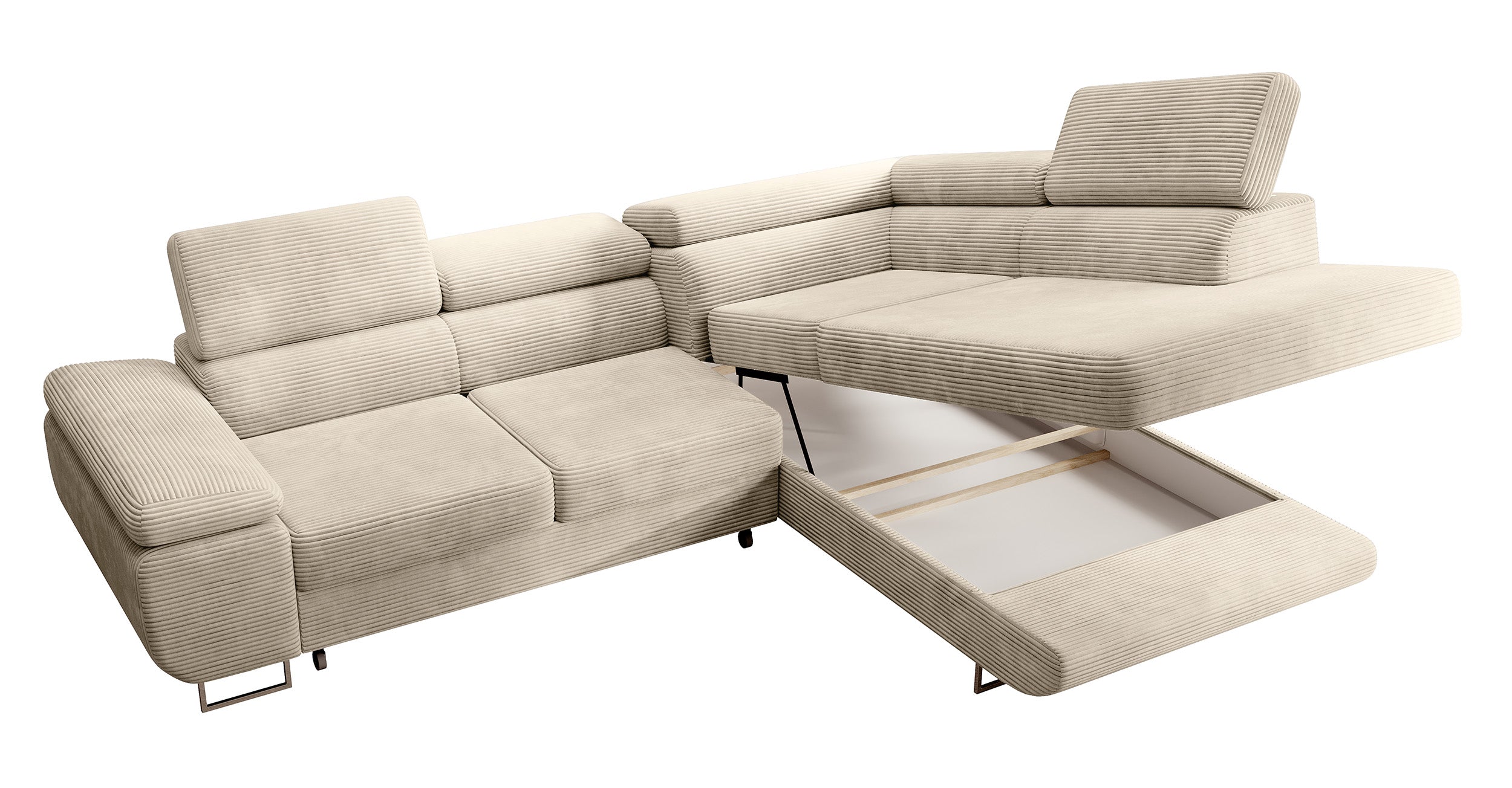 selsey-stevil-ecksofa-l-f-rmig-rechts-mit-schlaffunktion-und-stauraum-hellbeiger image 7