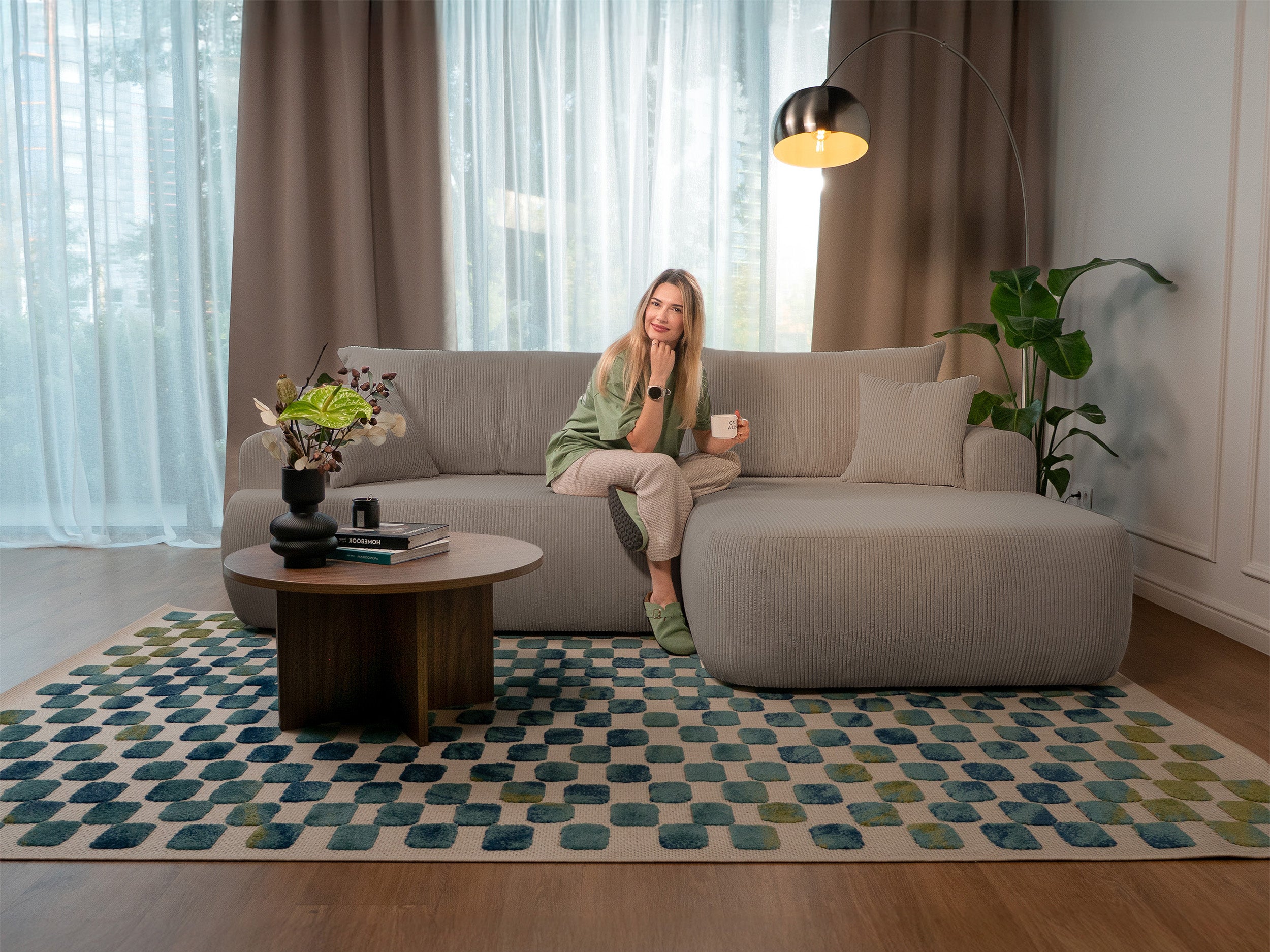 selsey-ovo-cord-ecksofa-rechts-l-form-mit-schlaffunktion-beiger-cordstoff image 2