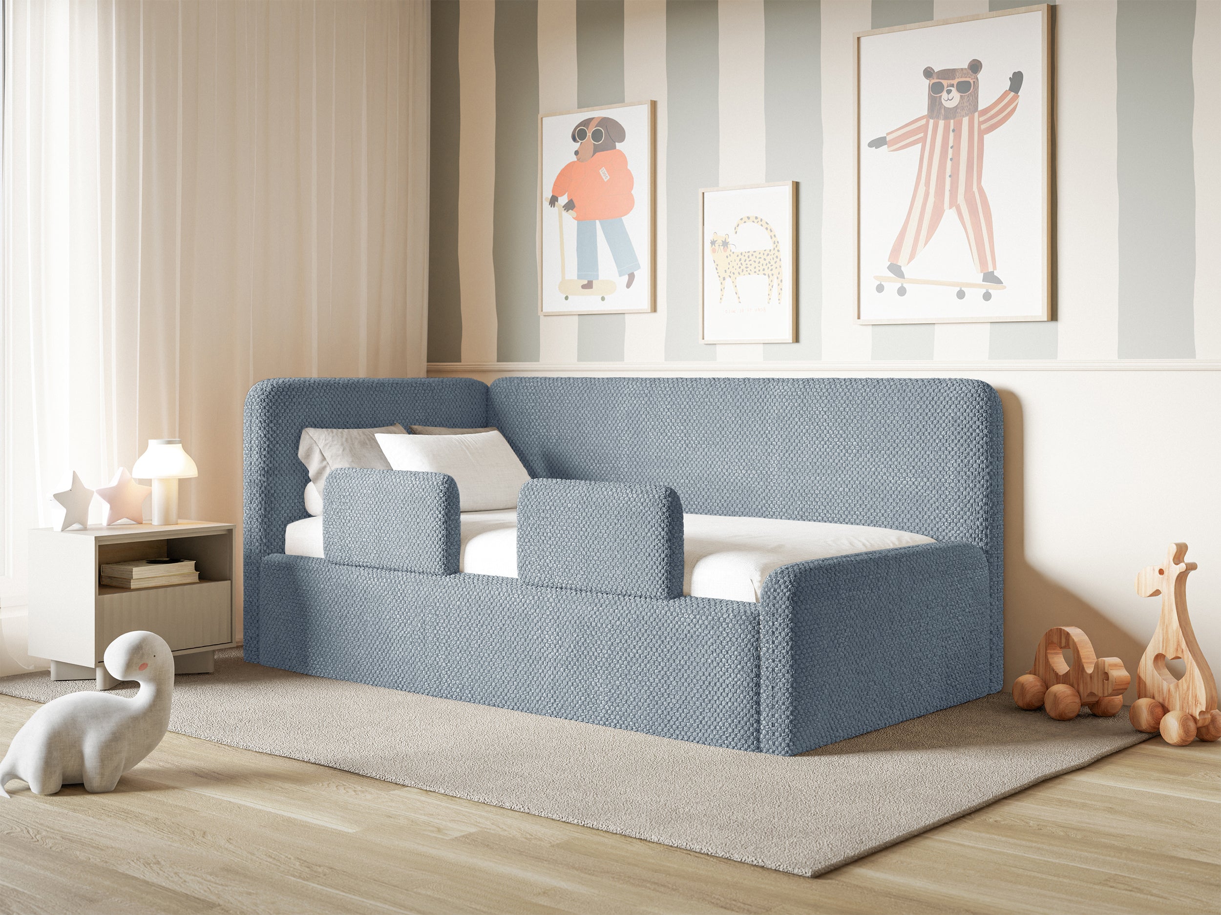 selsey-fanklo-jugendbett-90x200-cm-linksseitig-mit-stauraum-blauer-pl-sch image 2