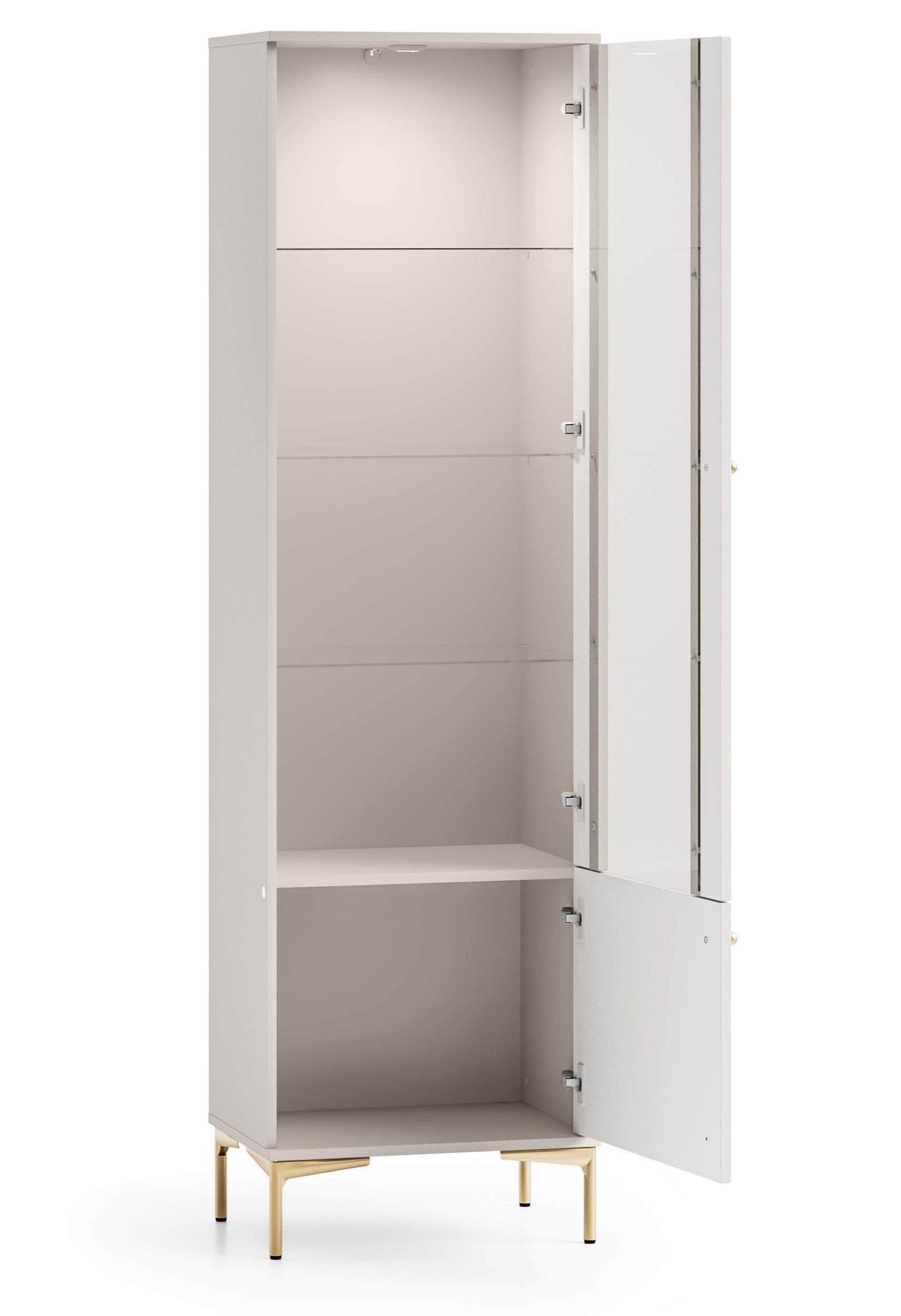 selsey-sandro-zweifl-gelige-vitrine-mit-beleuchtung-54-cm-kaschmir image 3