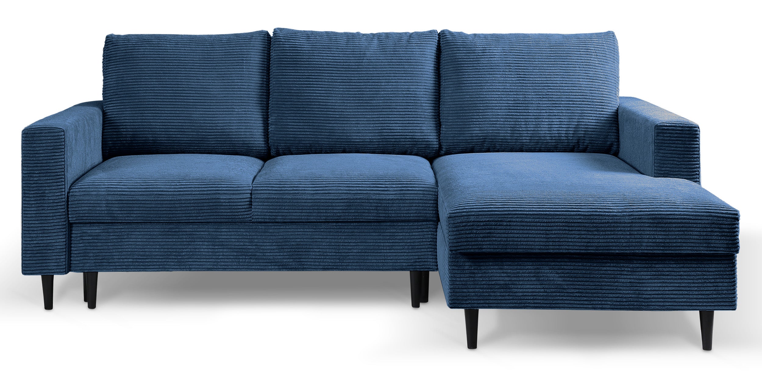 selsey-nalika-ecksofa-mit-schlaffunktion-rechts-marineblau-cord-mit-stauraum image 1