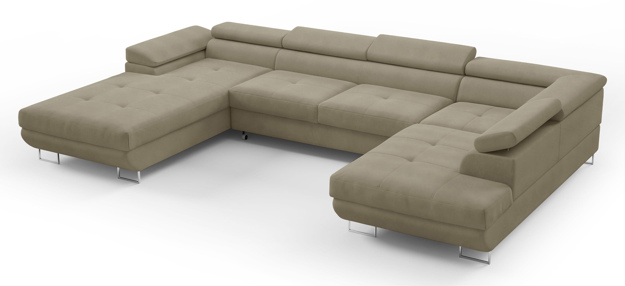 selsey-nollia-ecksofa-u-f-rmig-rechts-mit-schlaffunktion-hellbraunes-boucl image 5