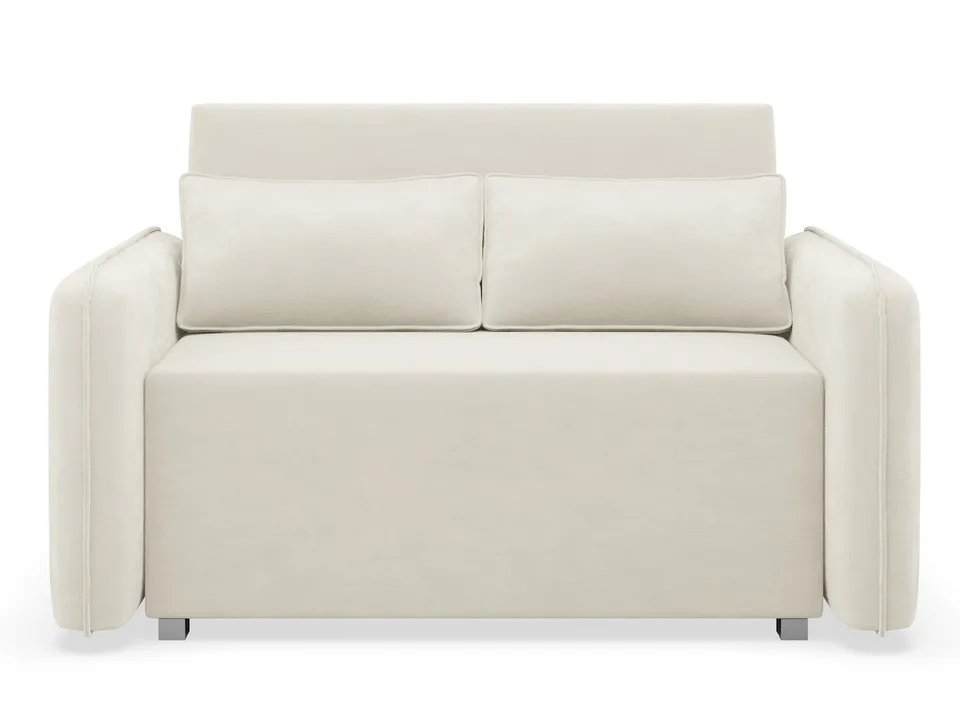 selsey-duelia-zweisitziges-ausklappbares-sofa-mit-stauraum-cremefarbenes-hydroph image 1