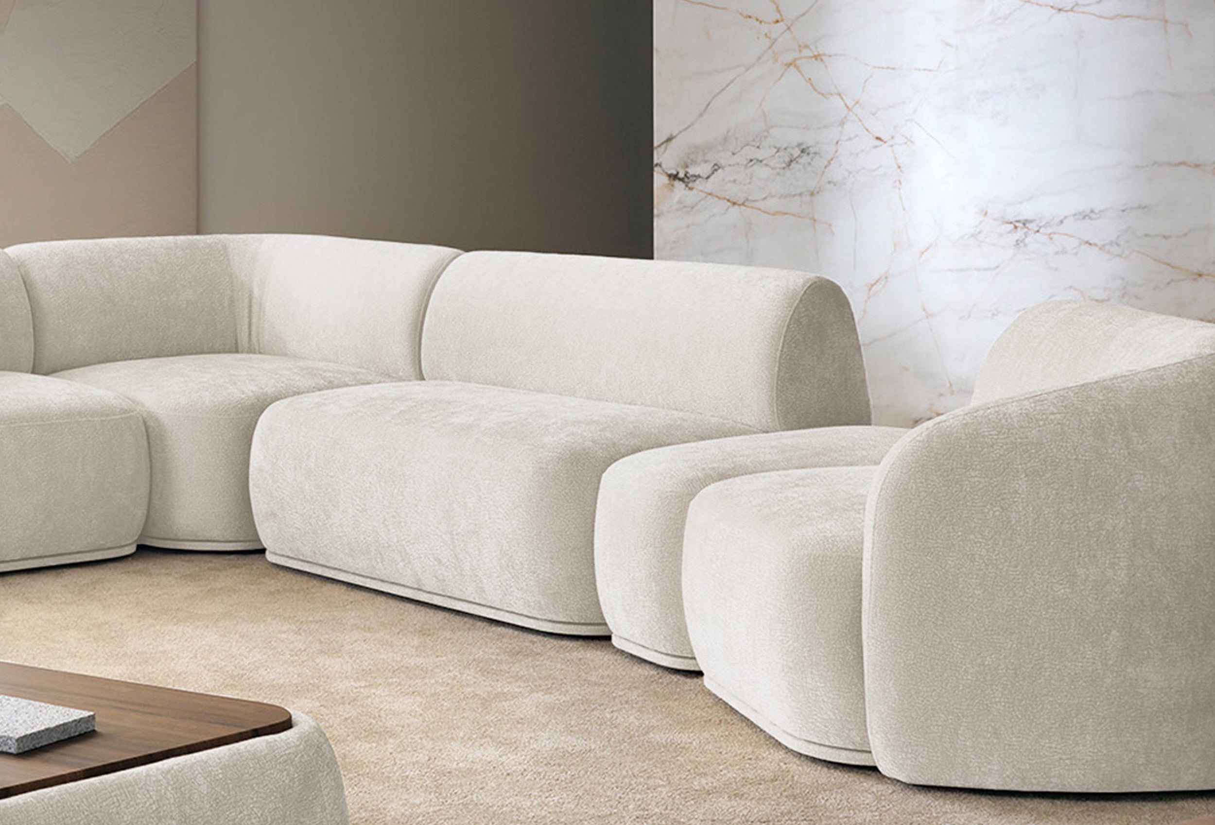selsey-bommo-doppeltes-mittelmodul-creme-chenille image 3