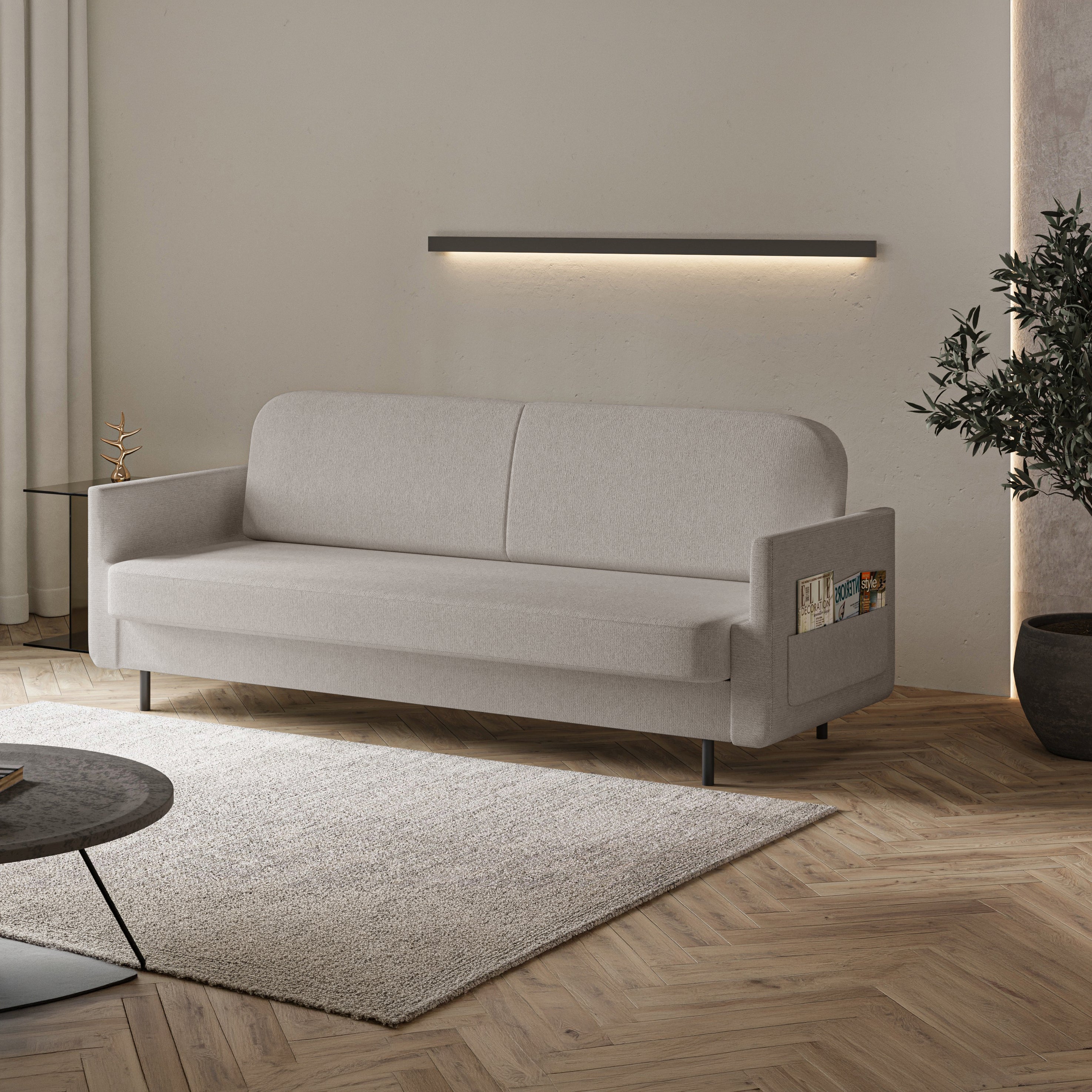 selsey-ovelio-dreisitziges-schlafsofa-ausklappbar-in-grau-beige-hydrophober-chen image 2