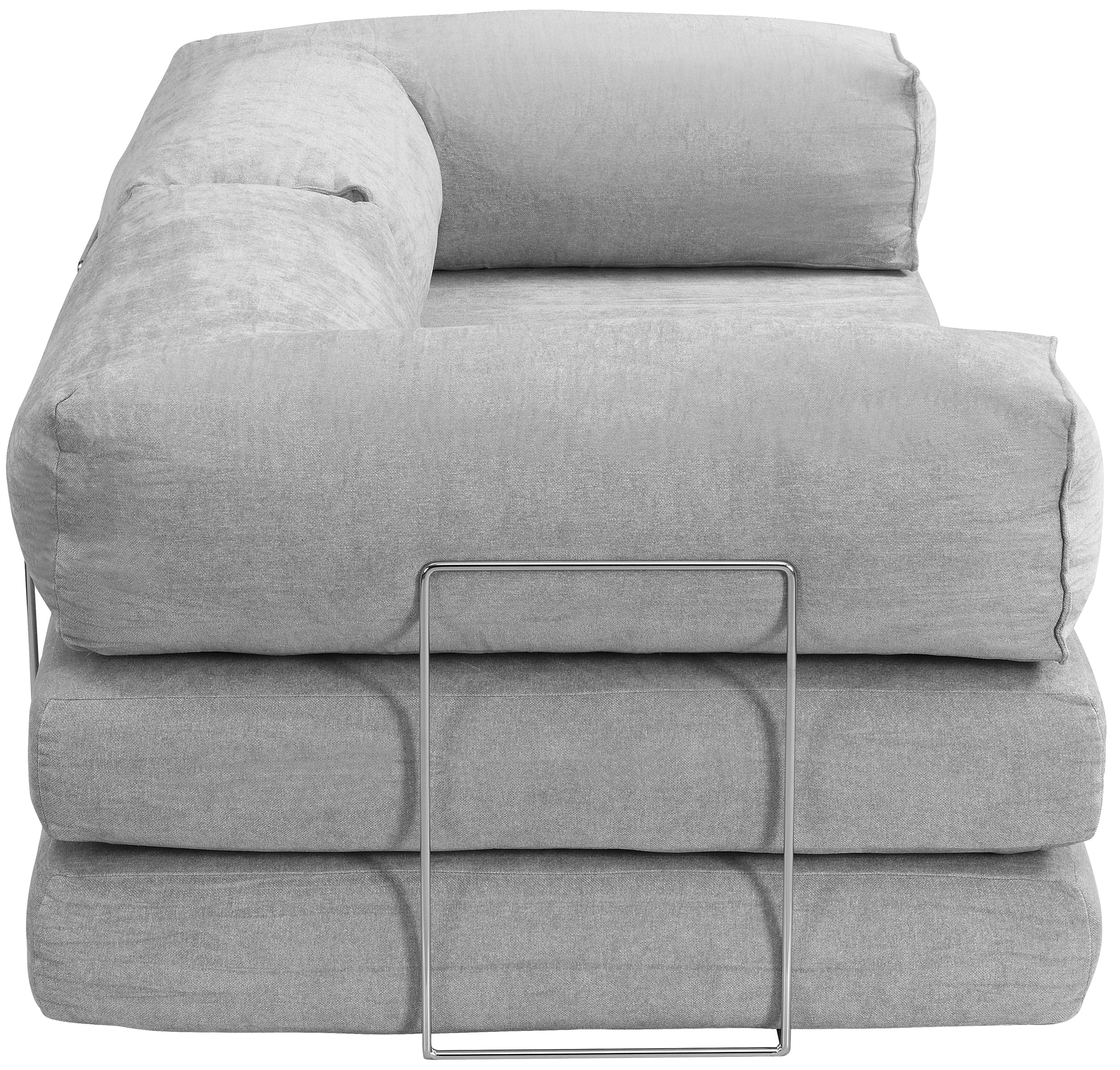 selsey-semassy-zweisitziges-schlafsofa-hellgrau-chenille-metallrahmen image 6