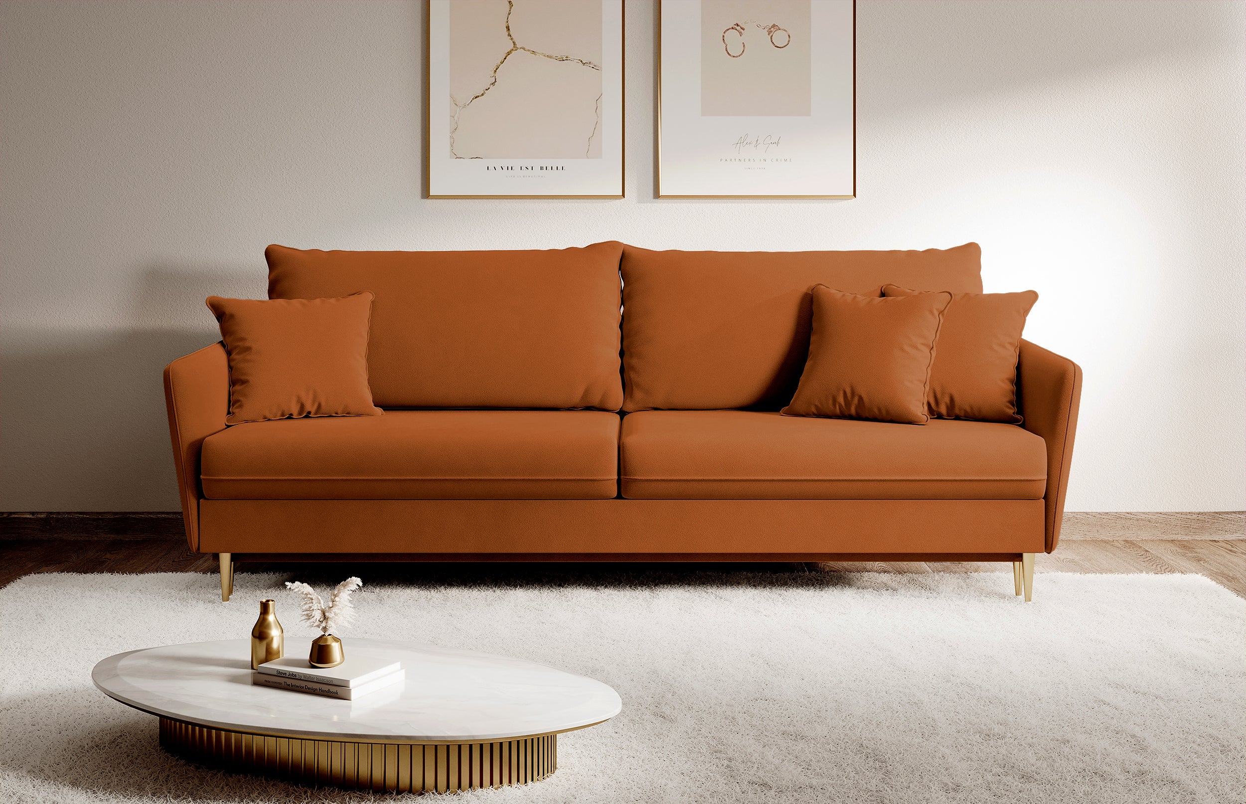 selsey-volio-dreisitziges-ausklappbares-sofa-kupferfarbenes-wasserabweisendes-sa image 3