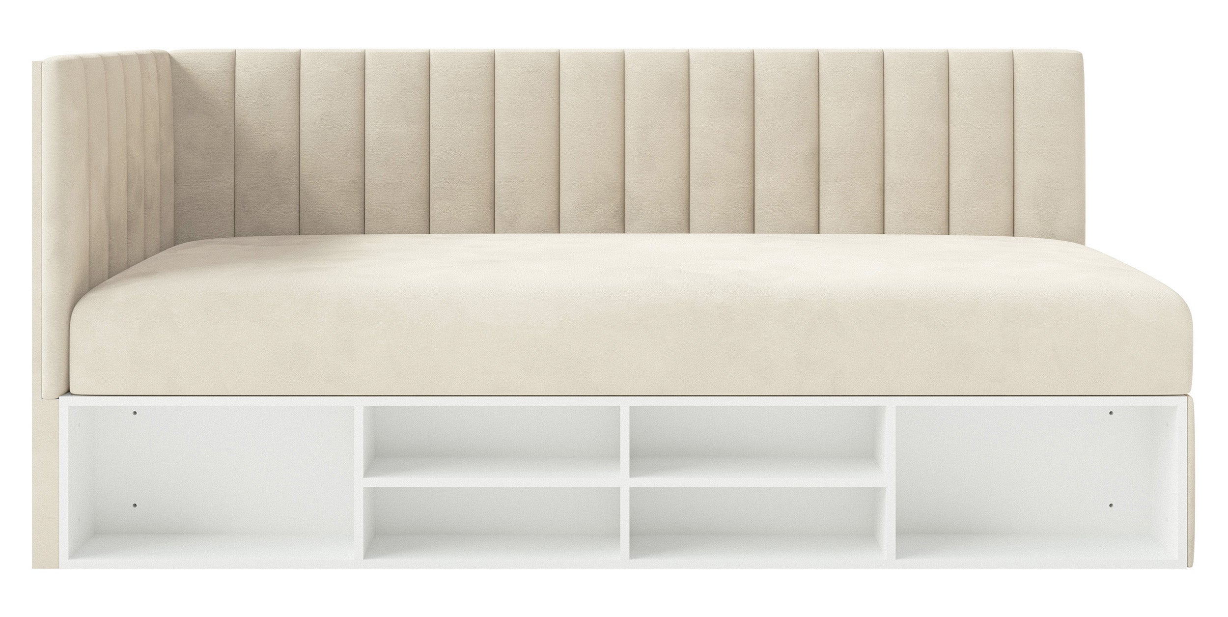 selsey-ventrio-jugendbett-90x200-cm-linksseitig-mit-stauraum-hellbeiger-velours image 6