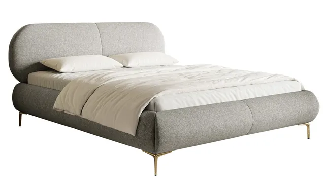 selsey-ovalle-gepolstertes-bett-140x200-cm-mit-stauraum-grau-wasserabweisend-gol image 1