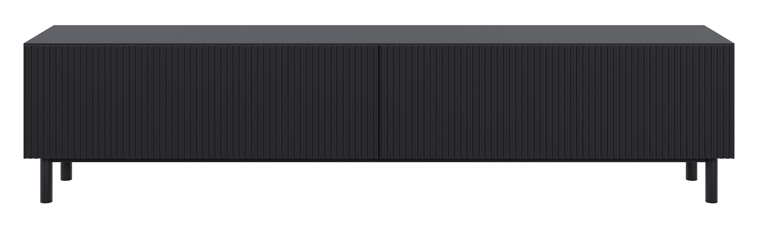 selsey-veldio-new-tv-schrank-175-cm-schwarz-mit-gefr-ster-front image 5