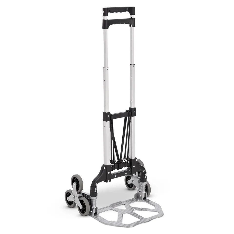 juskys-treppensackkarre-klappbar-bis-80-kg-silber-schwarz image 1