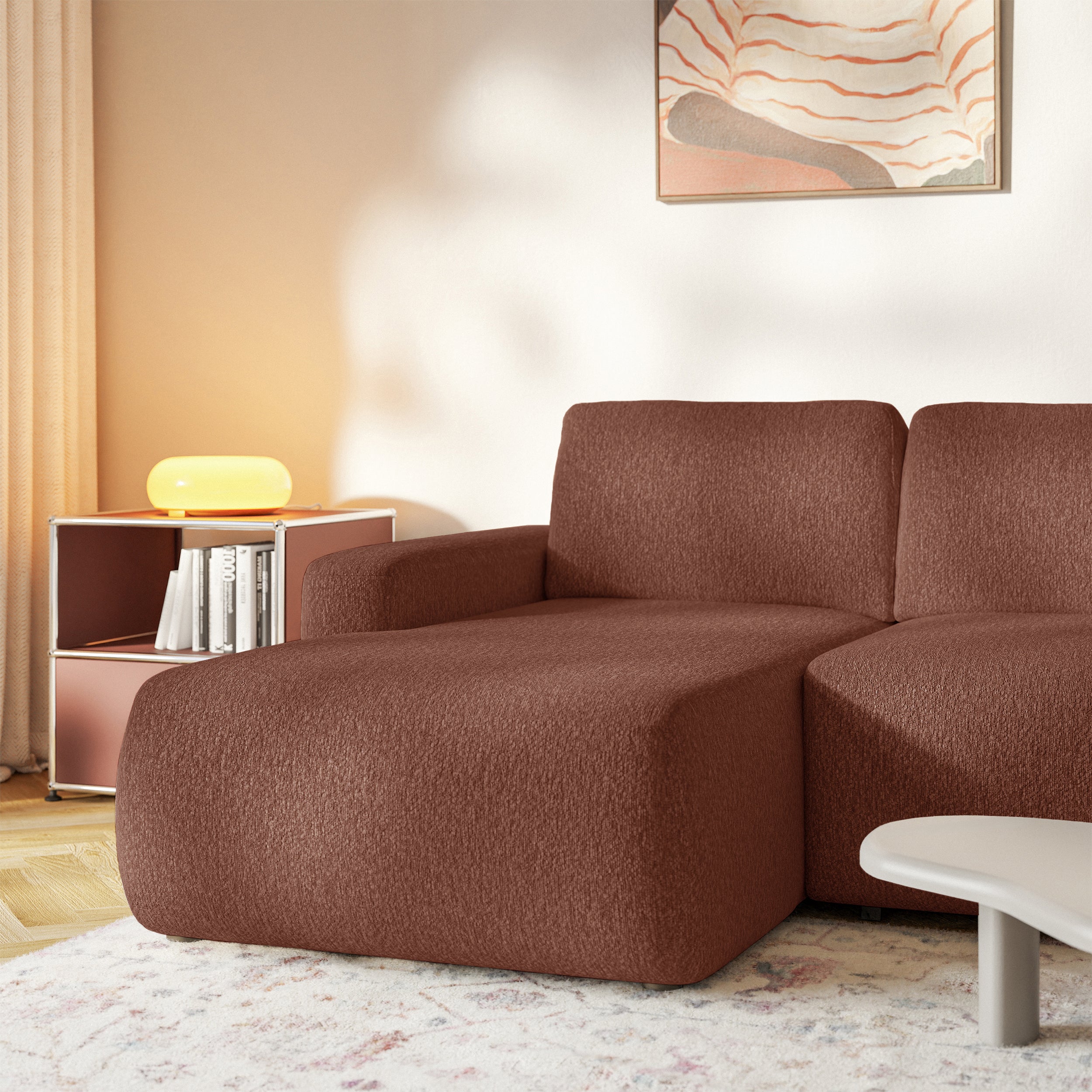 selsey-carnos-mini-ecksofa-mit-schlaffunktion-l-form-links-kupfer-chenille image 6