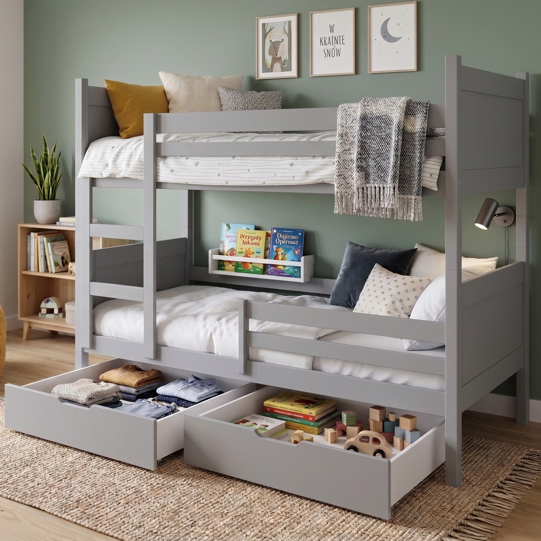 selsey-frello-etagenbett-80x180-mit-schubladen-grau image 2