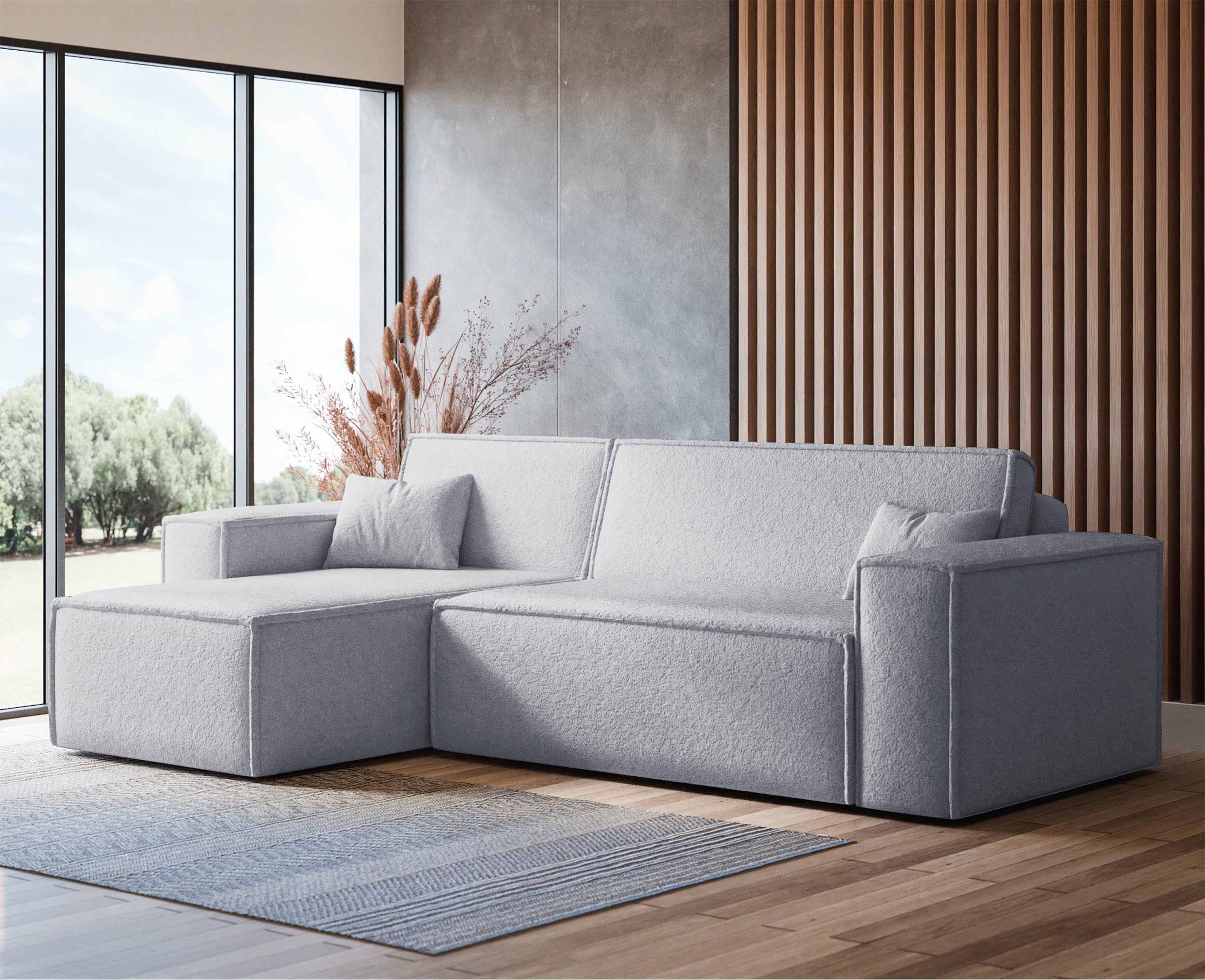 selsey-scarlo-ecksofa-mit-schlaffunktion-l-f-rmig-mit-stauraum-hellgrauer-boucl- image 3