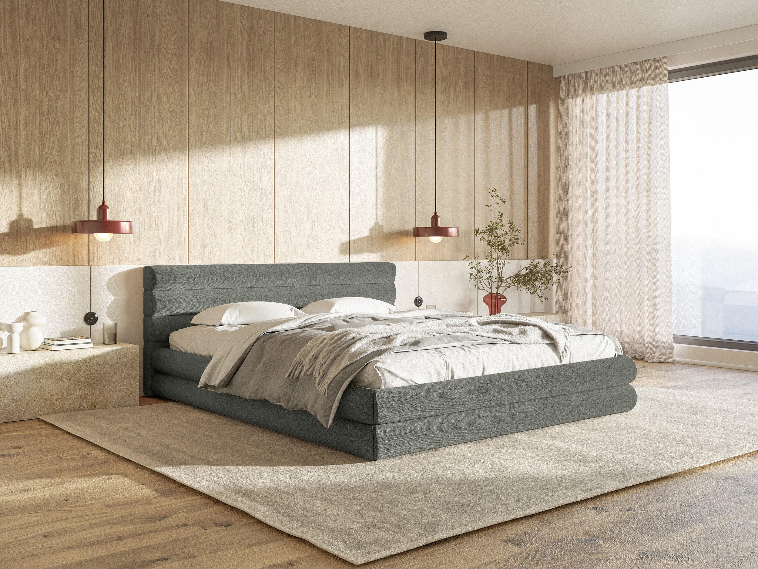 selsey-alegre-polsterbett-160x200-cm-mit-bettkasten-graue-chenille image 2