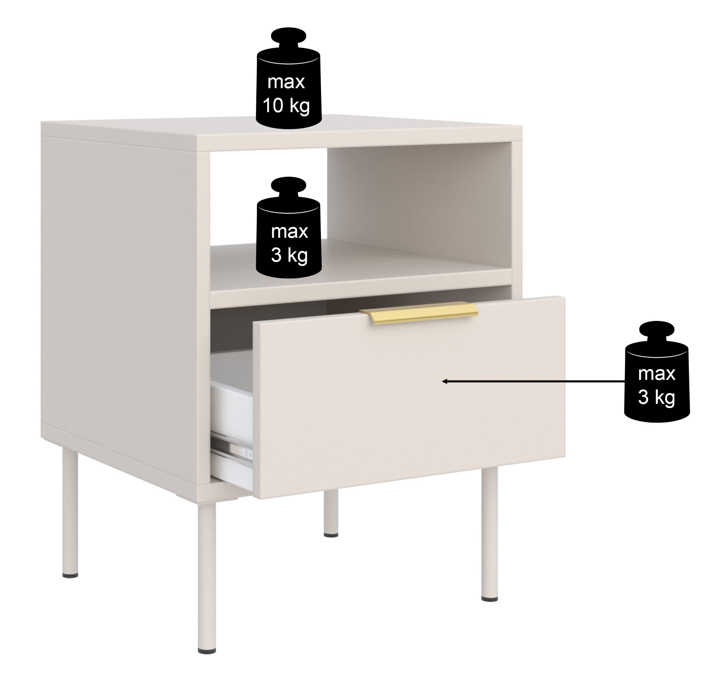 selsey-vena-nachttisch-45-cm-mit-schublade-und-fach-kaschmir image 7