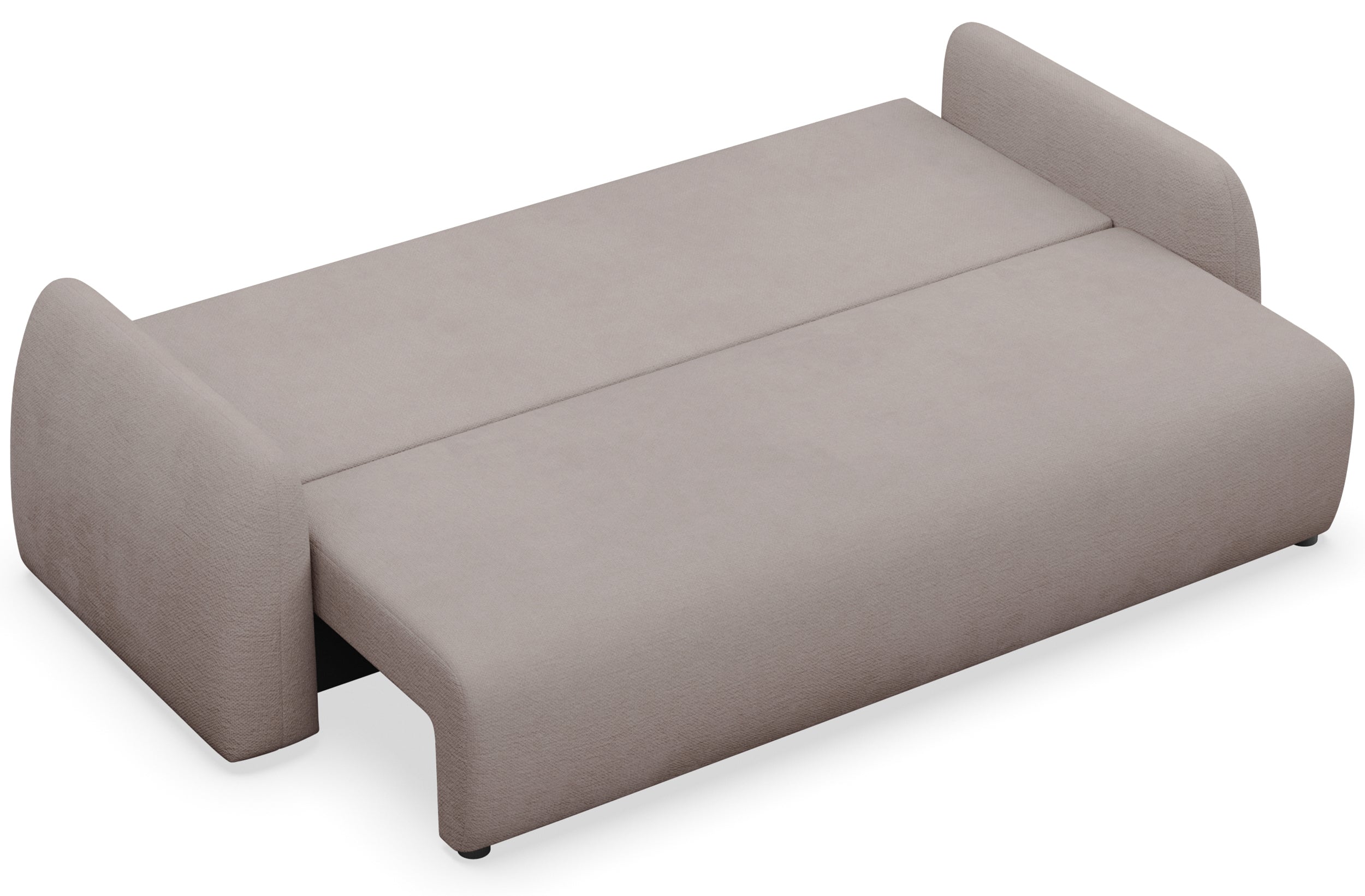 selsey-nubelle-dreisitziges-schlafsofa-mit-stauraum-dunkelbeige-hydrophobes-chen image 3