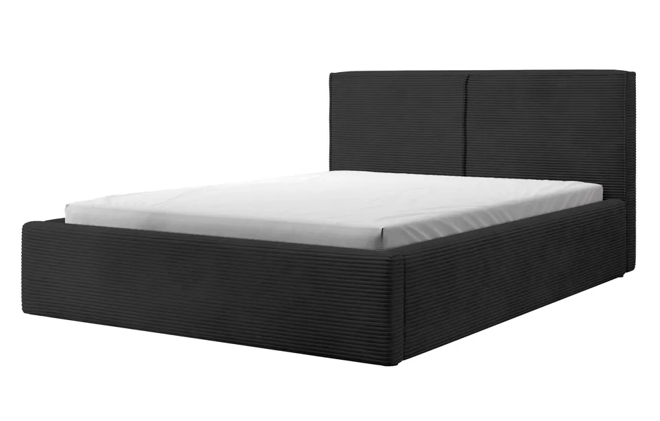 selsey-farese-gepolstertes-bett-160x200-cm-mit-stauraum-gasdruckfeder-schwarz-co image 1