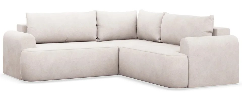 selsey-ovo-ecksofa-l-form-mit-schlaffunktion-universell-hellbeige-samt-pflegelei image 1