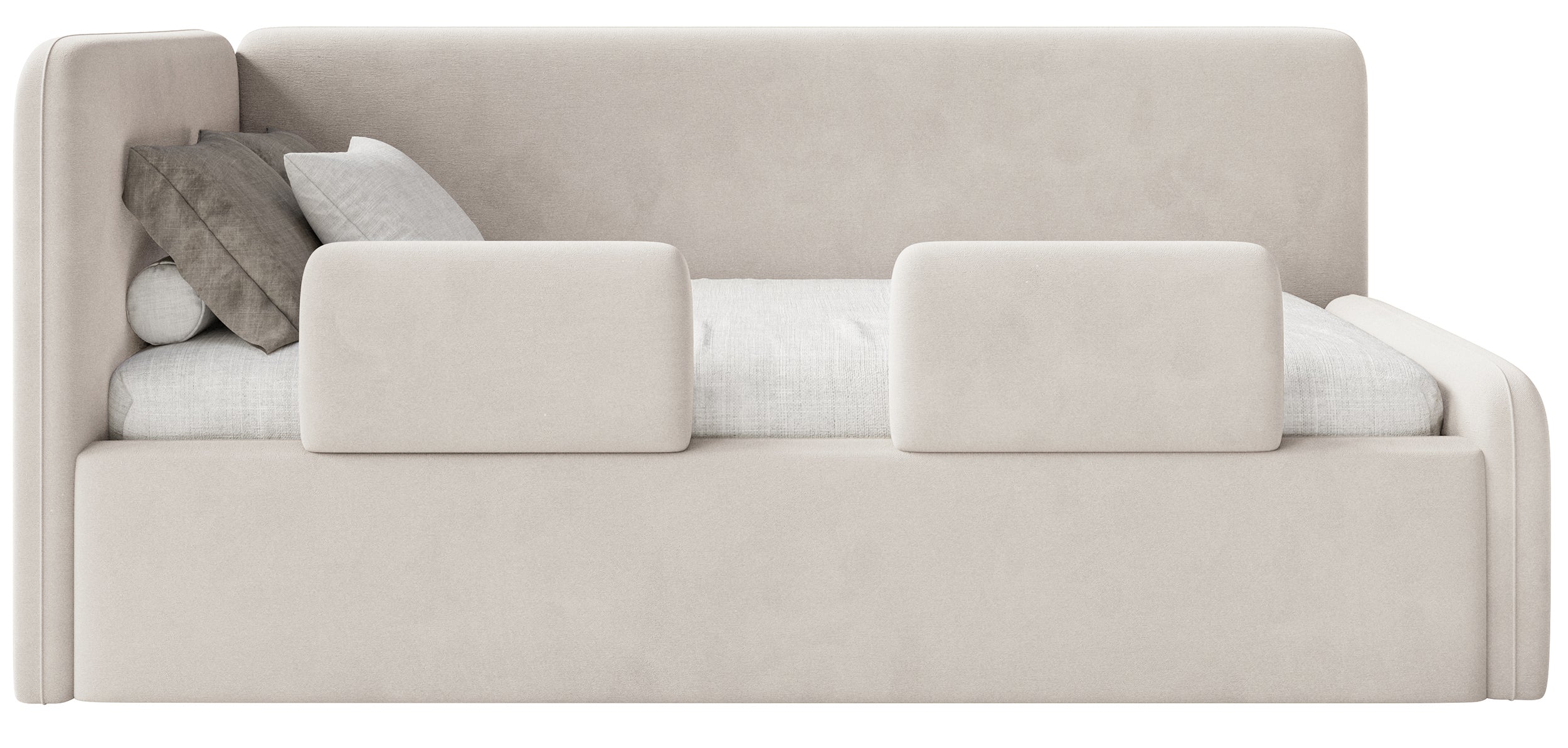 selsey-fanklo-jugendbett-90x200-cm-links-mit-stauraum-hellbeiger-samt image 7