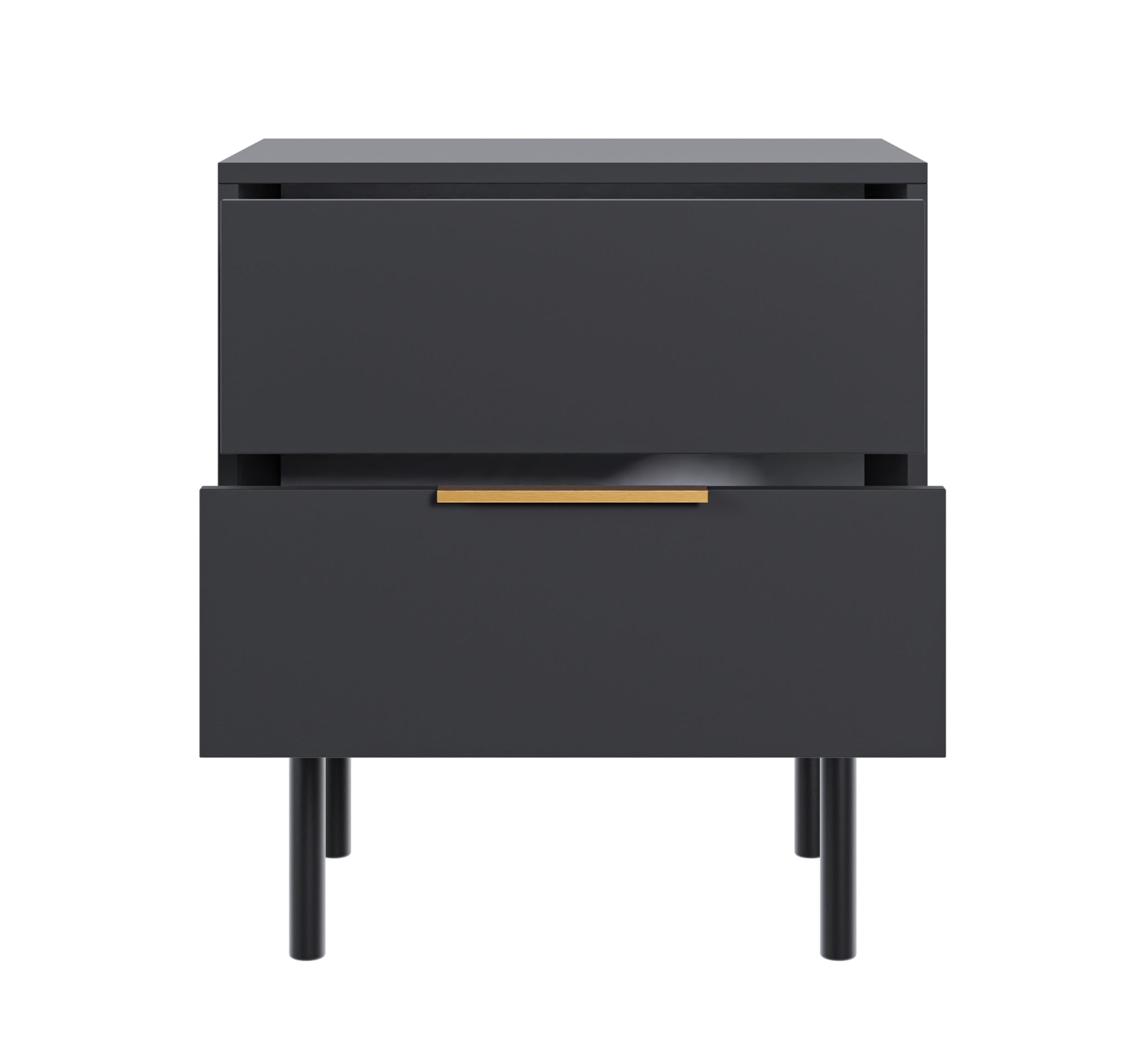 selsey-viviaro-nachttisch-mit-zwei-schubladen-54-cm-schwarz image 5