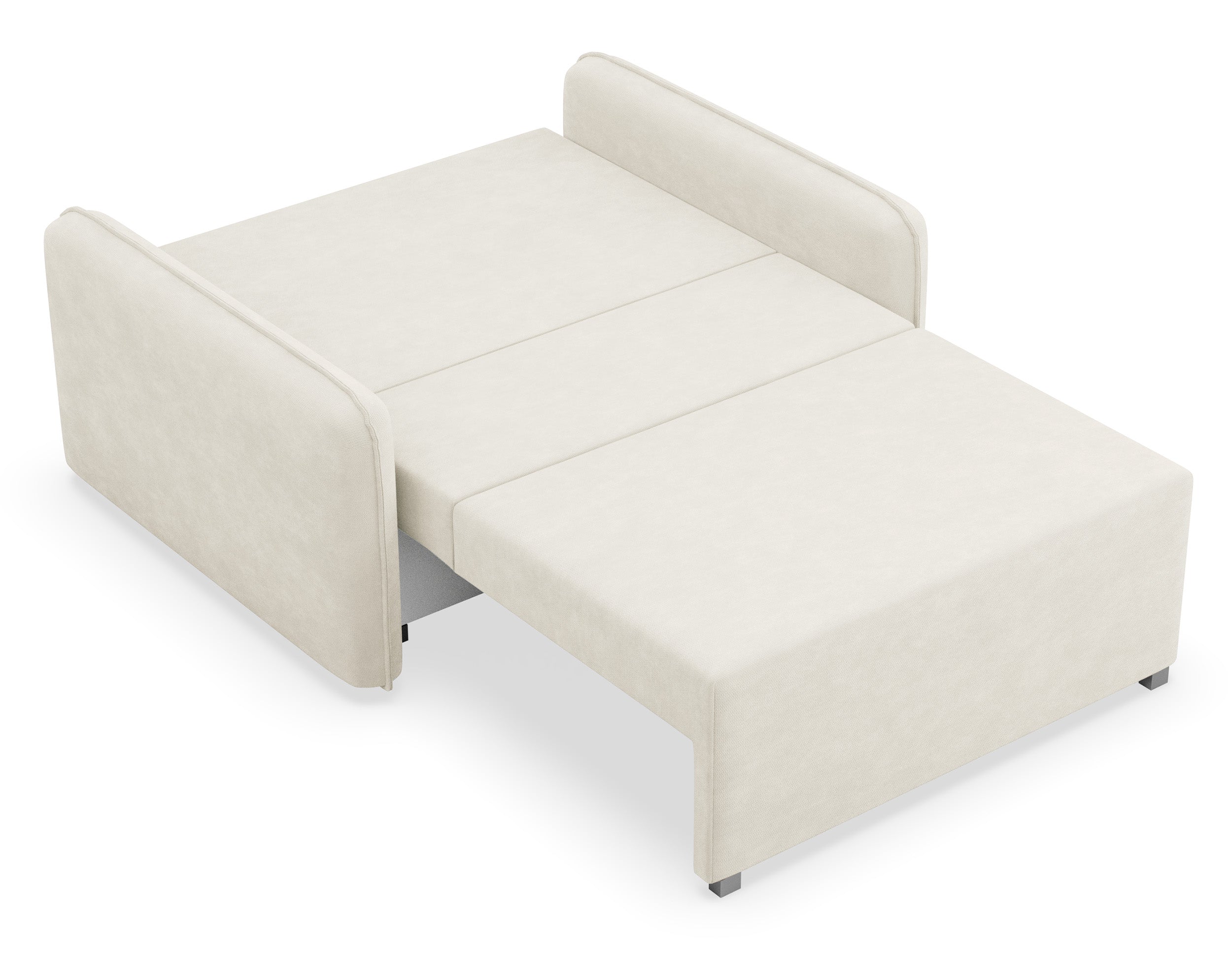selsey-duelia-zweisitziges-ausklappbares-sofa-mit-stauraum-cremefarbenes-hydroph image 5