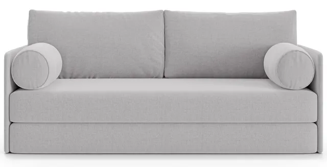 selsey-estano-3-sitzer-schlafsofa-ausklappbar-hellgrau-flechtmuster image 1
