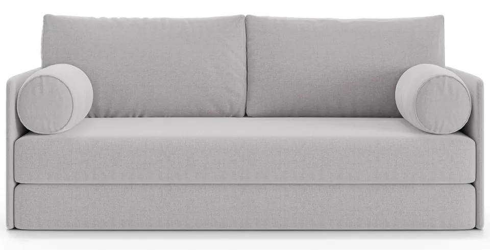 selsey-estano-3-sitzer-schlafsofa-ausklappbar-hellgrau-flechtmuster image 1