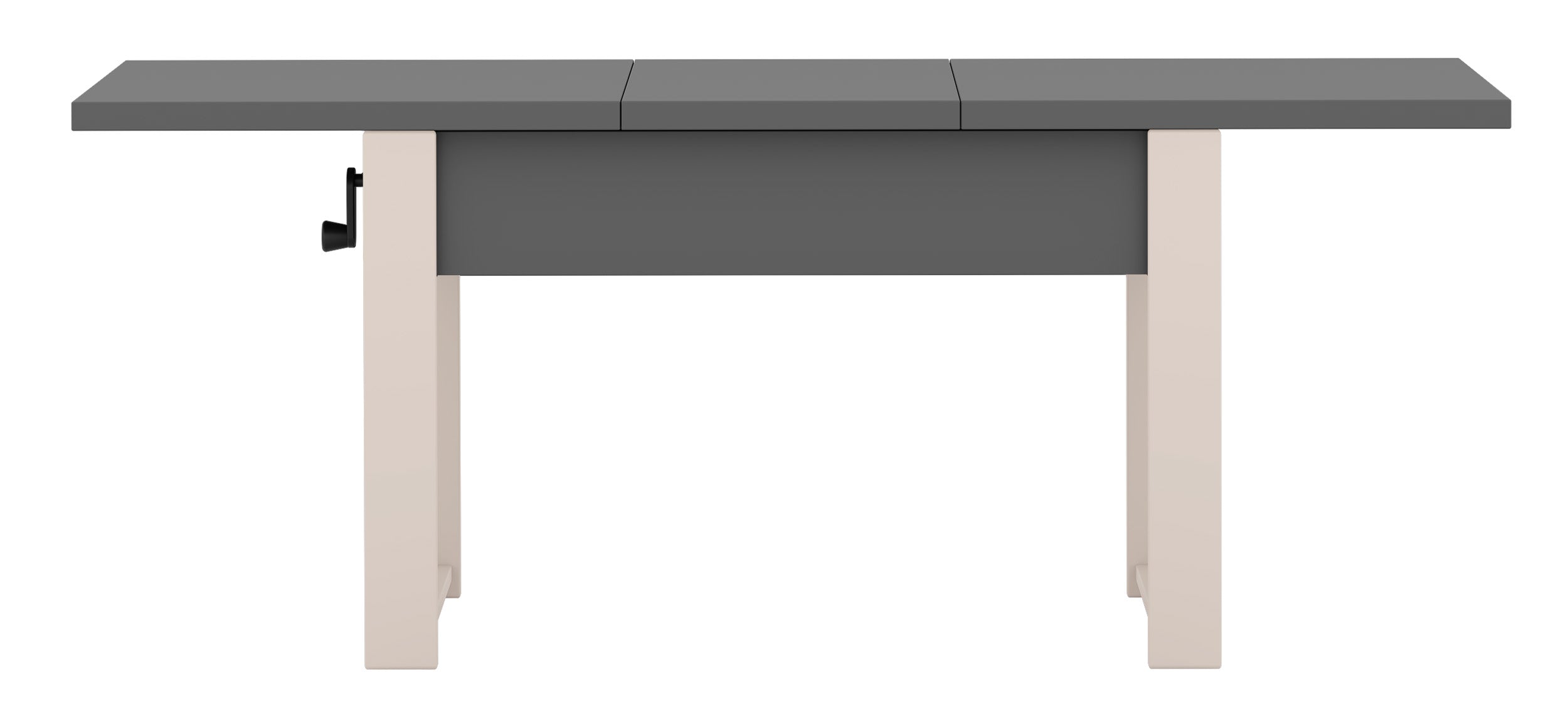 selsey-hugo-ausziehbarer-couchtisch-120-157-x67-cm-grau-diamant-mit-kaschmirbein image 7