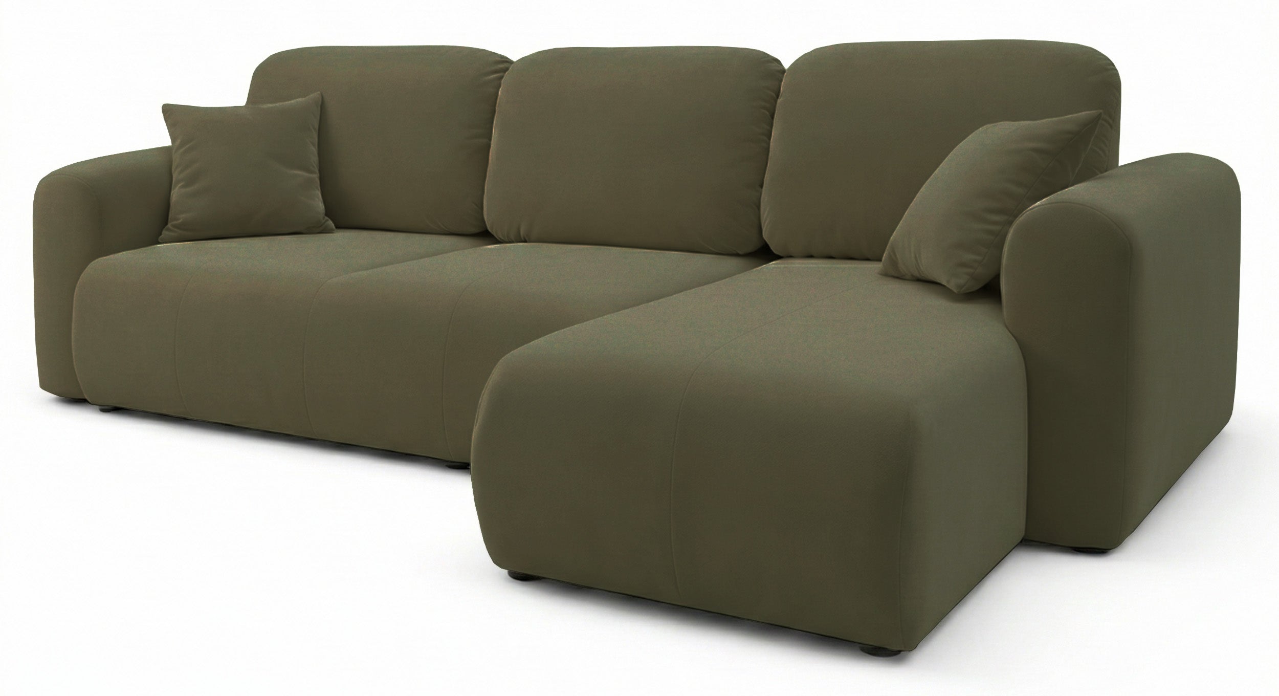 selsey-olido-ecksofa-mit-schlaffunktion-l-form-bettkasten-olivgr-n-samt-hydropho image 5