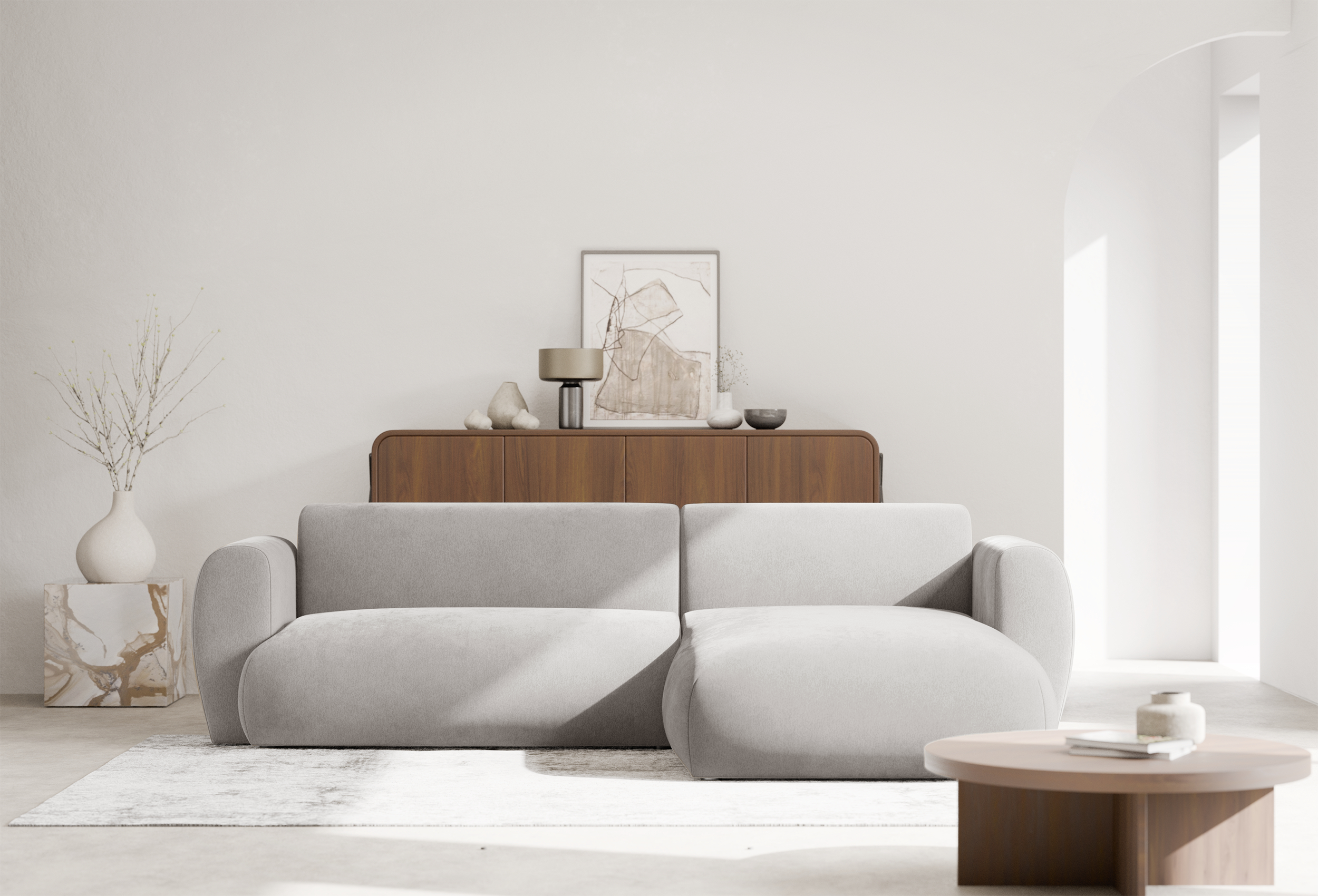 selsey-emia-ecksofa-l-form-rechts-mit-schlaffunktion-hellgrau-chenille image 6