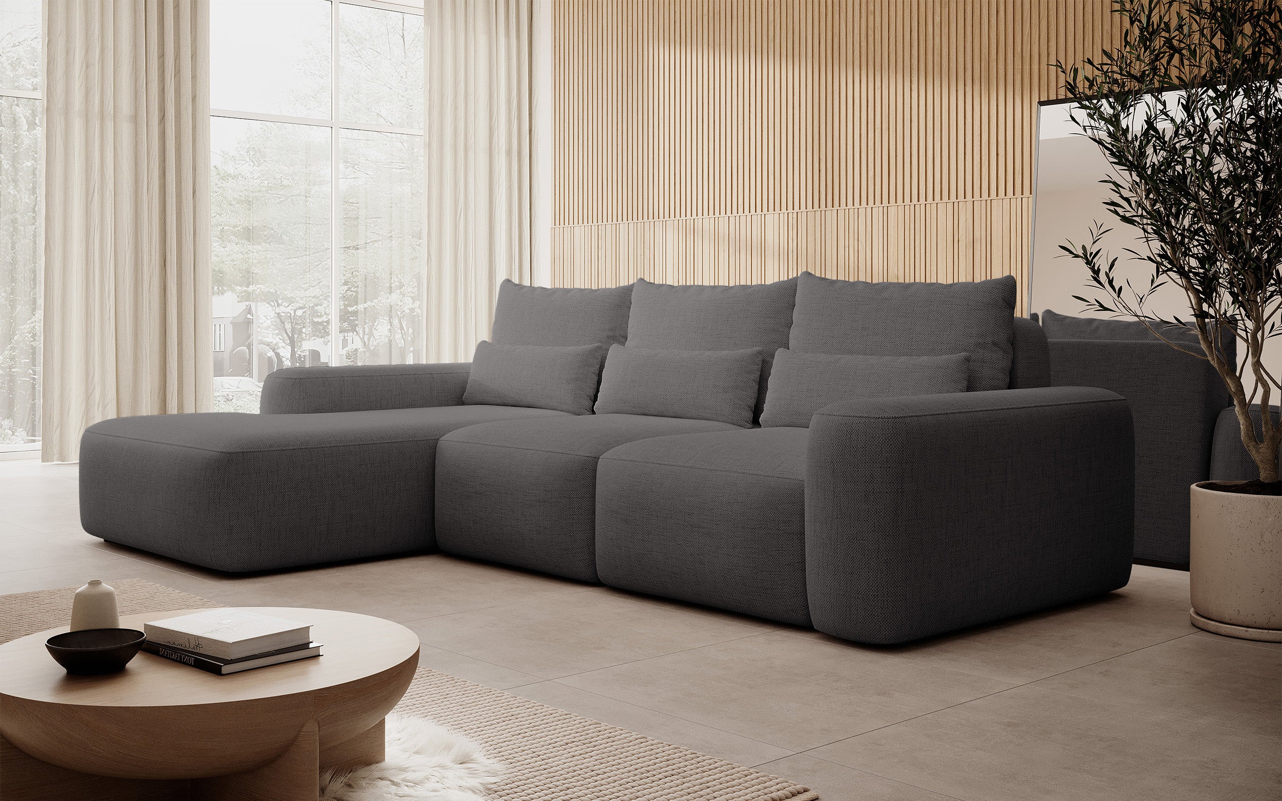 selsey-carnos-ecksofa-links-mit-schlaffunktion-l-form-dunkelgrau-chenille image 2