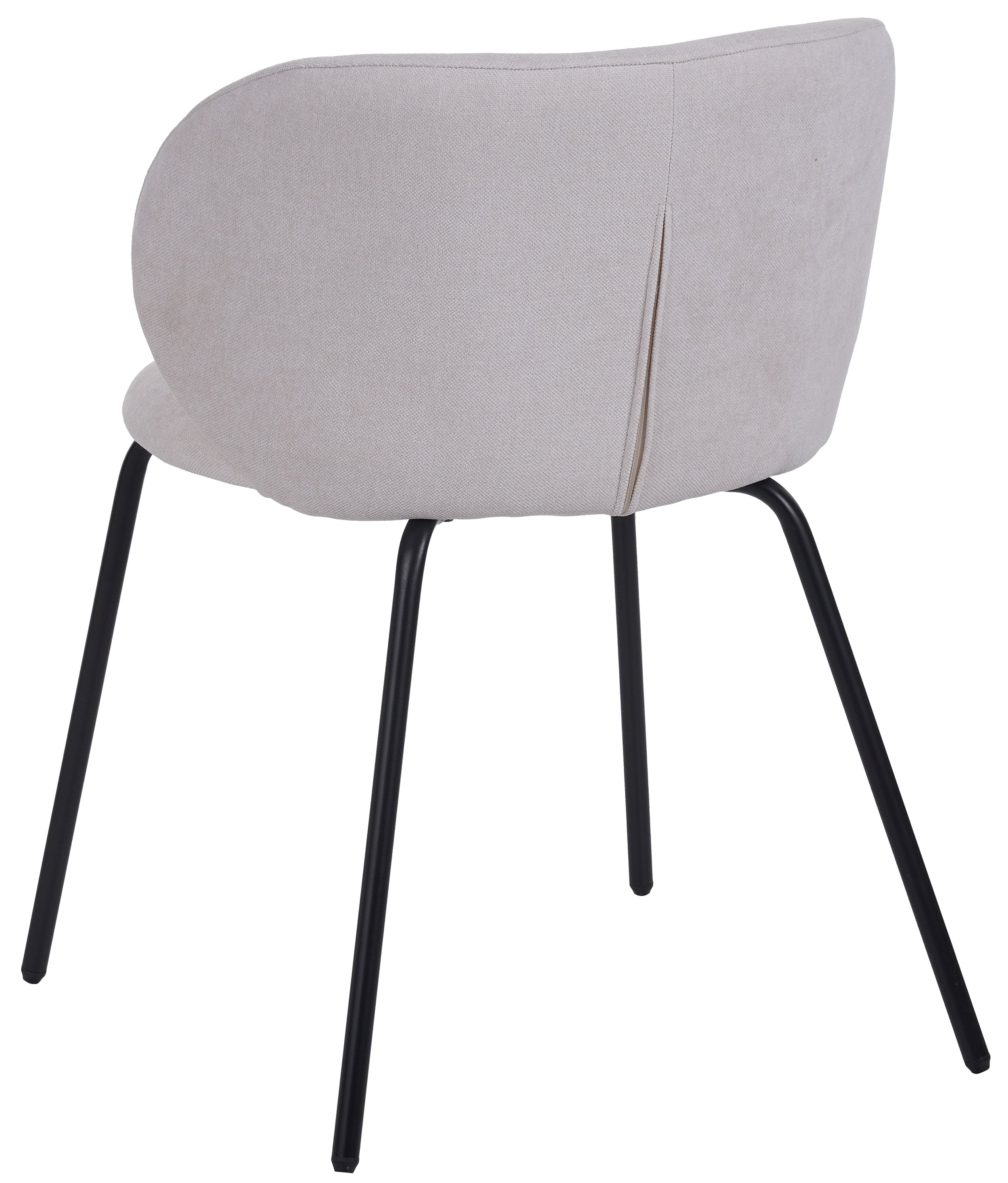 selsey-berlents-gepolsterter-esszimmerstuhl-creme-geflecht-schwarze-beine image 4