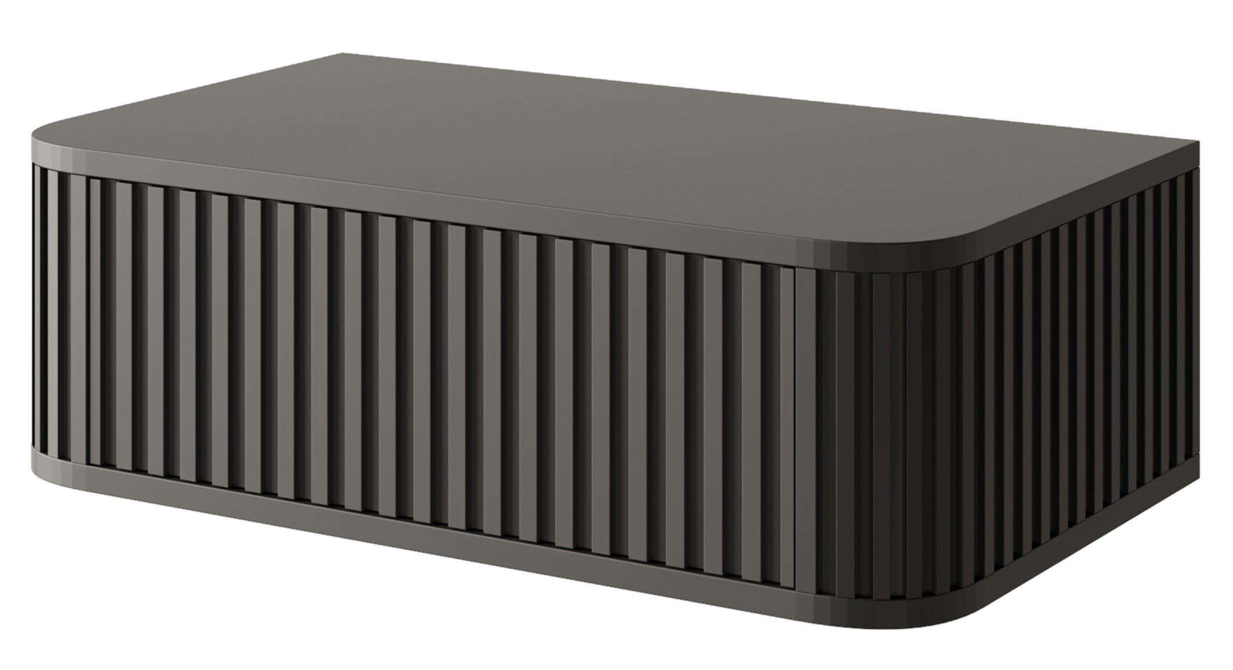 selsey-ovarlo-h-ngender-nachttisch-mit-rillen-und-schublade-63-cm-schwarz image 1