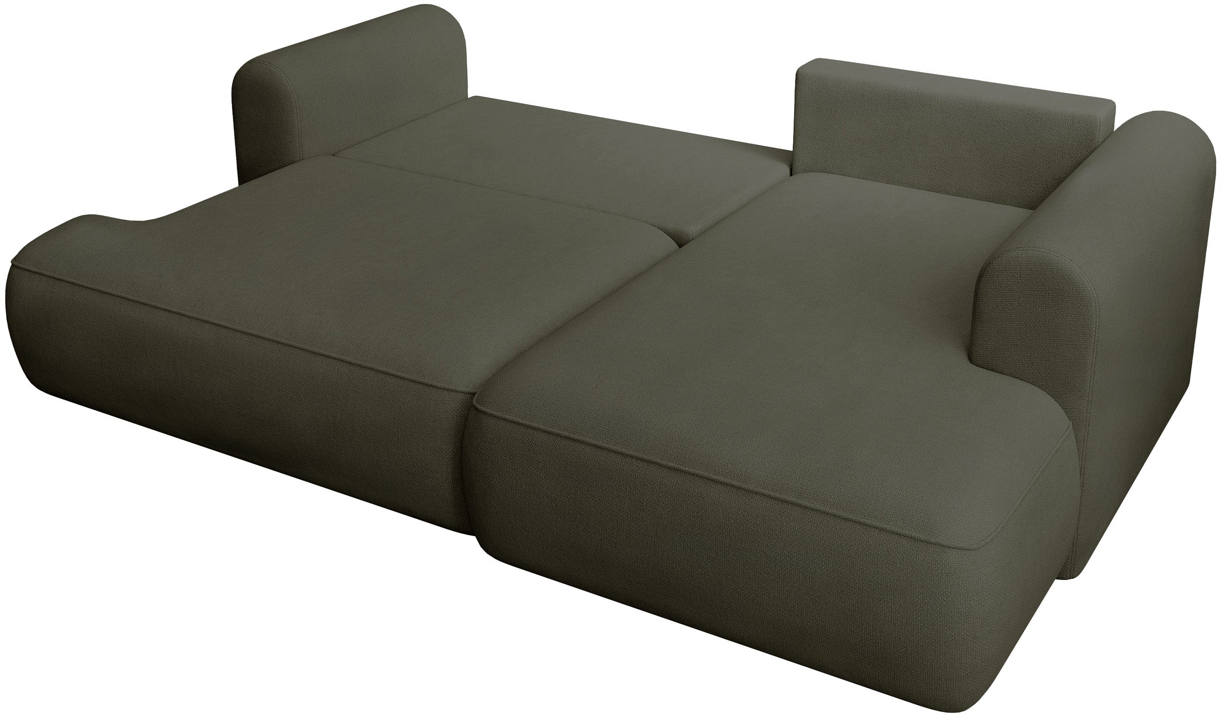 selsey-ovo-mini-ecksofa-mit-schlaffunktion-l-form-rechts-olivgr-ner-chenille image 2