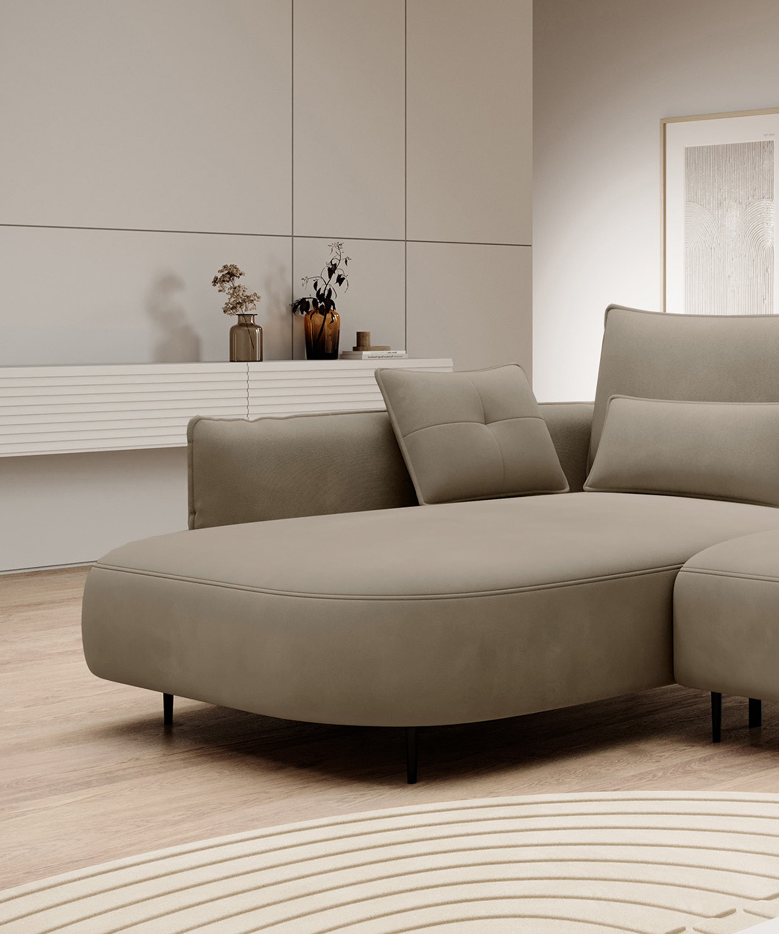 selsey-oblivio-ecksofa-l-links-mit-schlaffunktion-und-stauraum-hellbraunes-wasse image 3